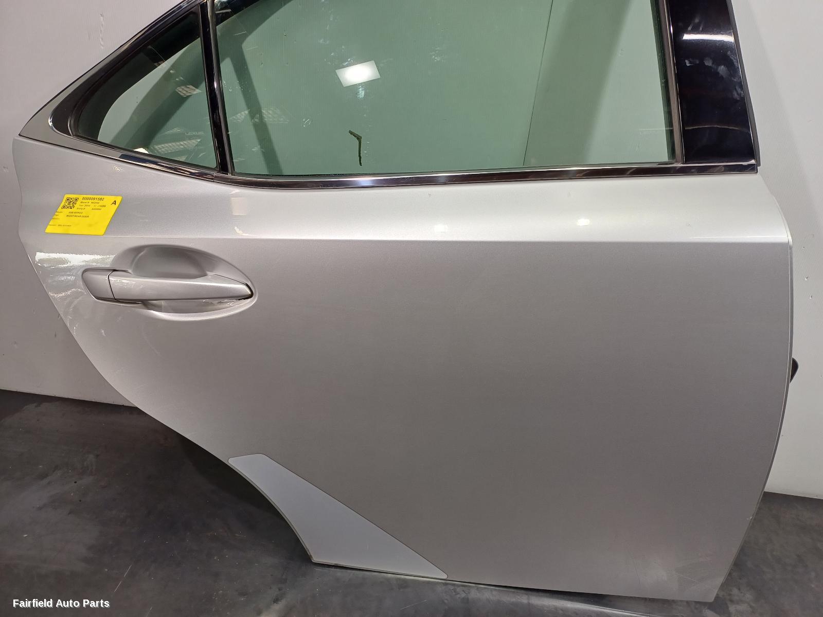 2013-2020 Lexus Is Series Right Rear Door Sliding