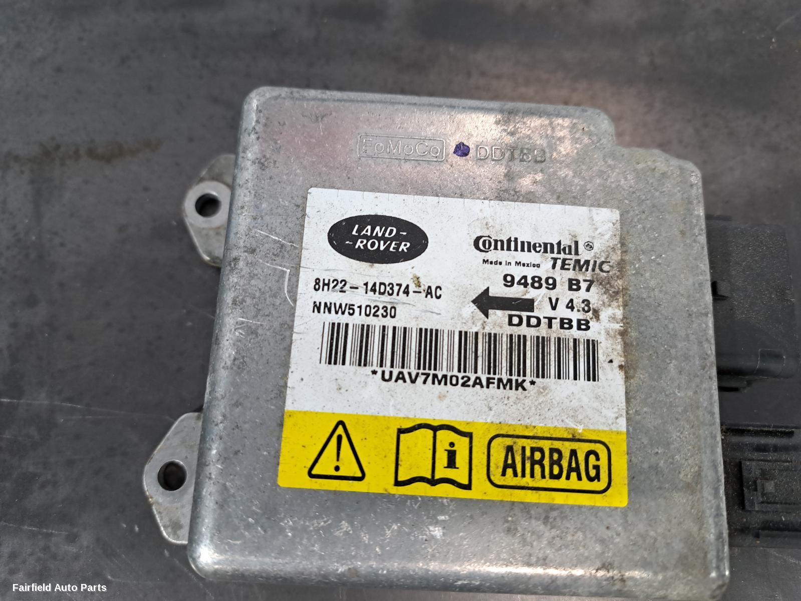 2005-2009 Land Rover Rangerover Sport Airbag Module Sensor