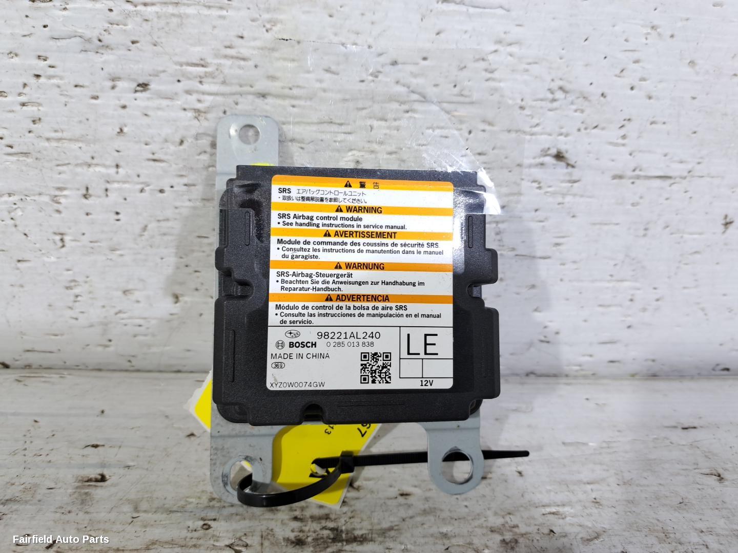 2014-2021 Subaru Liberty Airbag Module Sensor