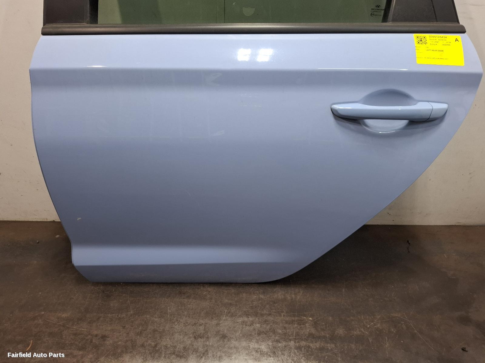 2017-2026 Hyundai I30 Left Rear Door Sliding