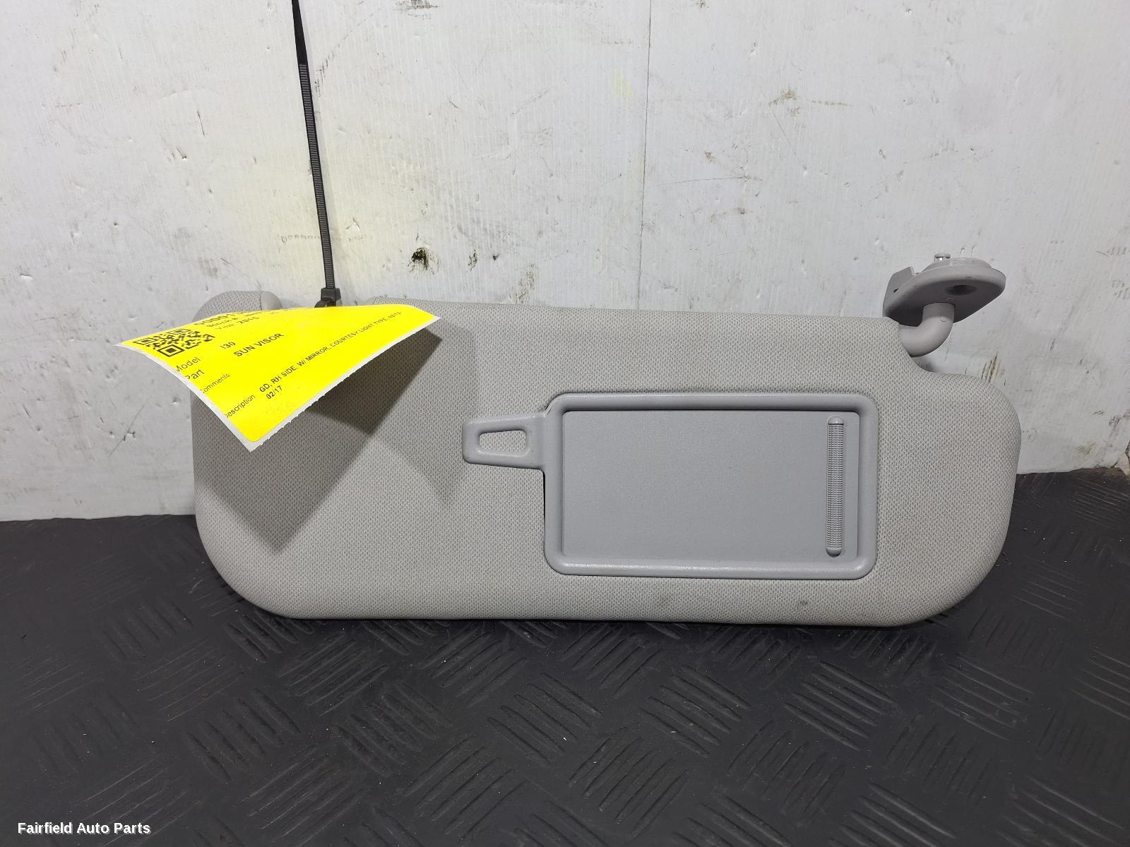 2012-2017 Hyundai I30 Sunvisor