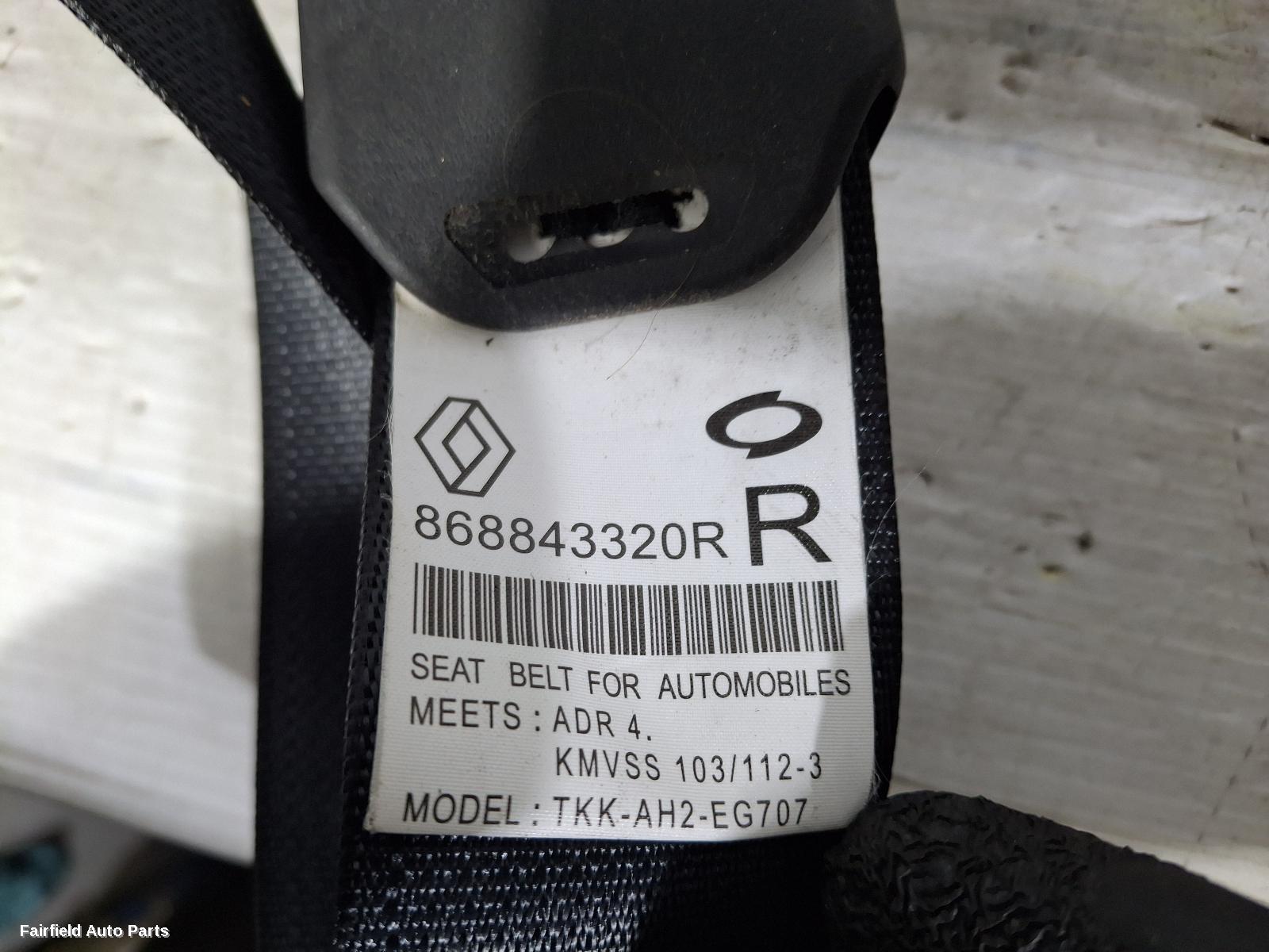 2016-2026 Renault Kaleos Seatbelt Stalk
