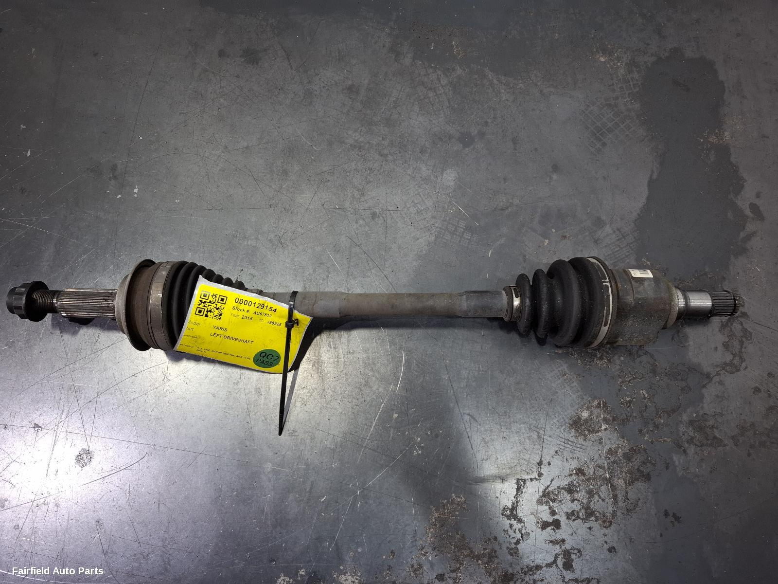 2005-2020 Toyota Yaris Left Driveshaft