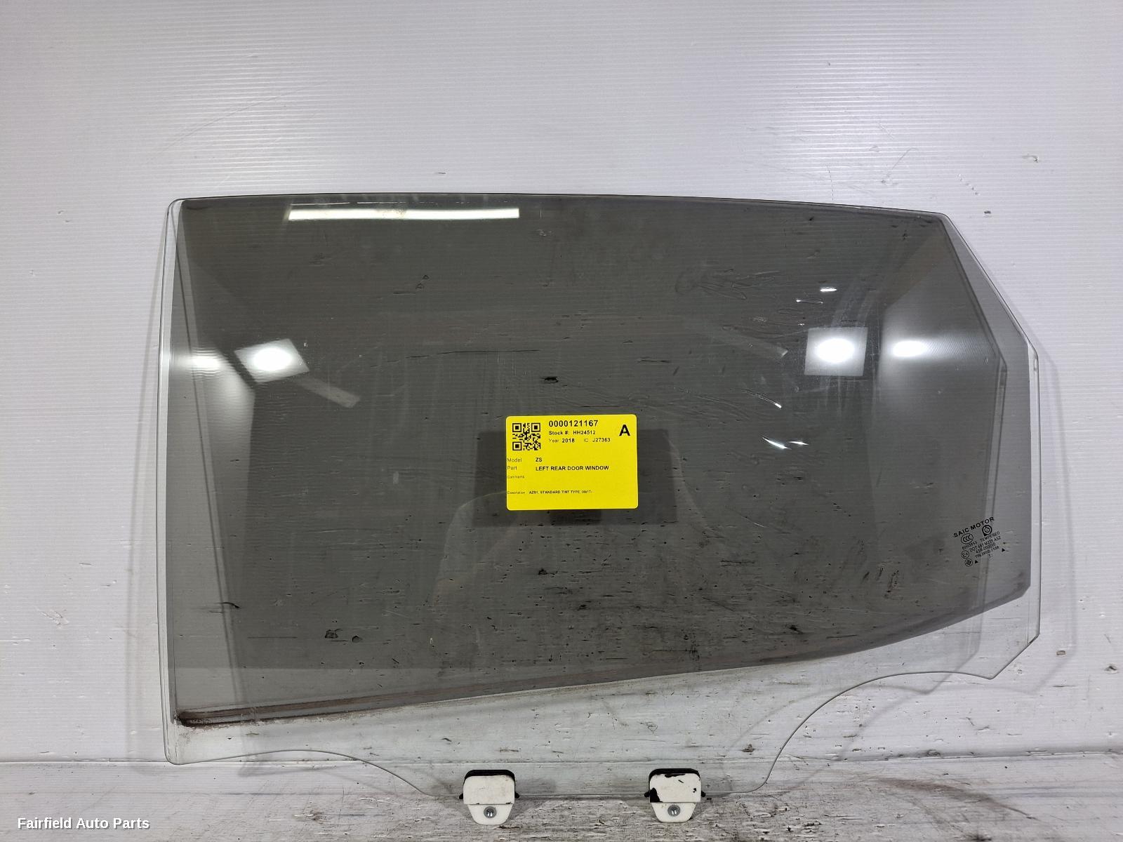 2017-2024 Mg Zs Left Rear Door Window