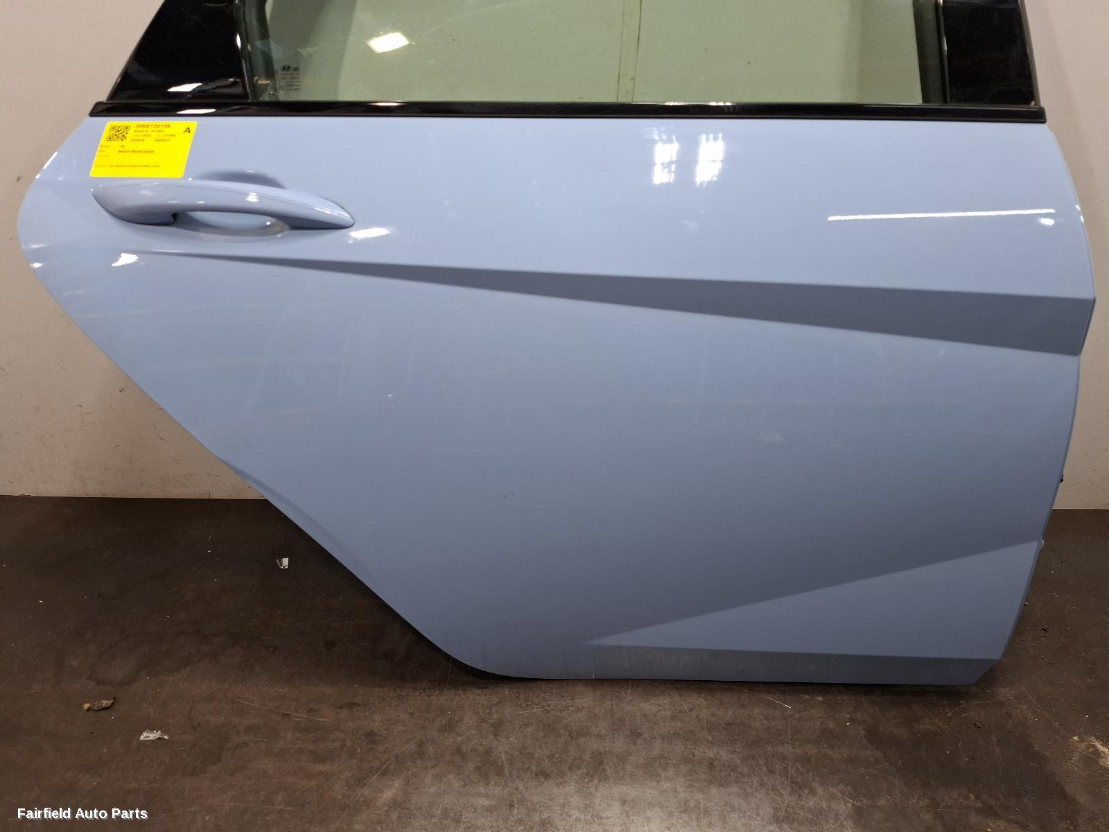 2020-2026 Hyundai I30 Right Rear Door Sliding