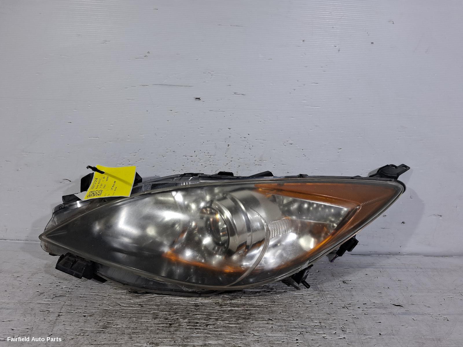 2011-2013 Mazda 3 Left Headlamp