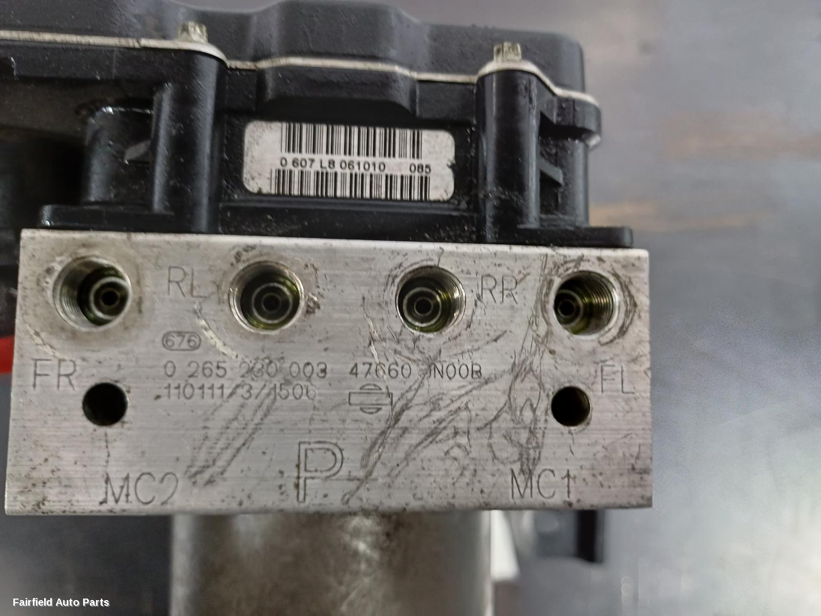 2009-2014 Nissan Maxima Abs Pump Modulator