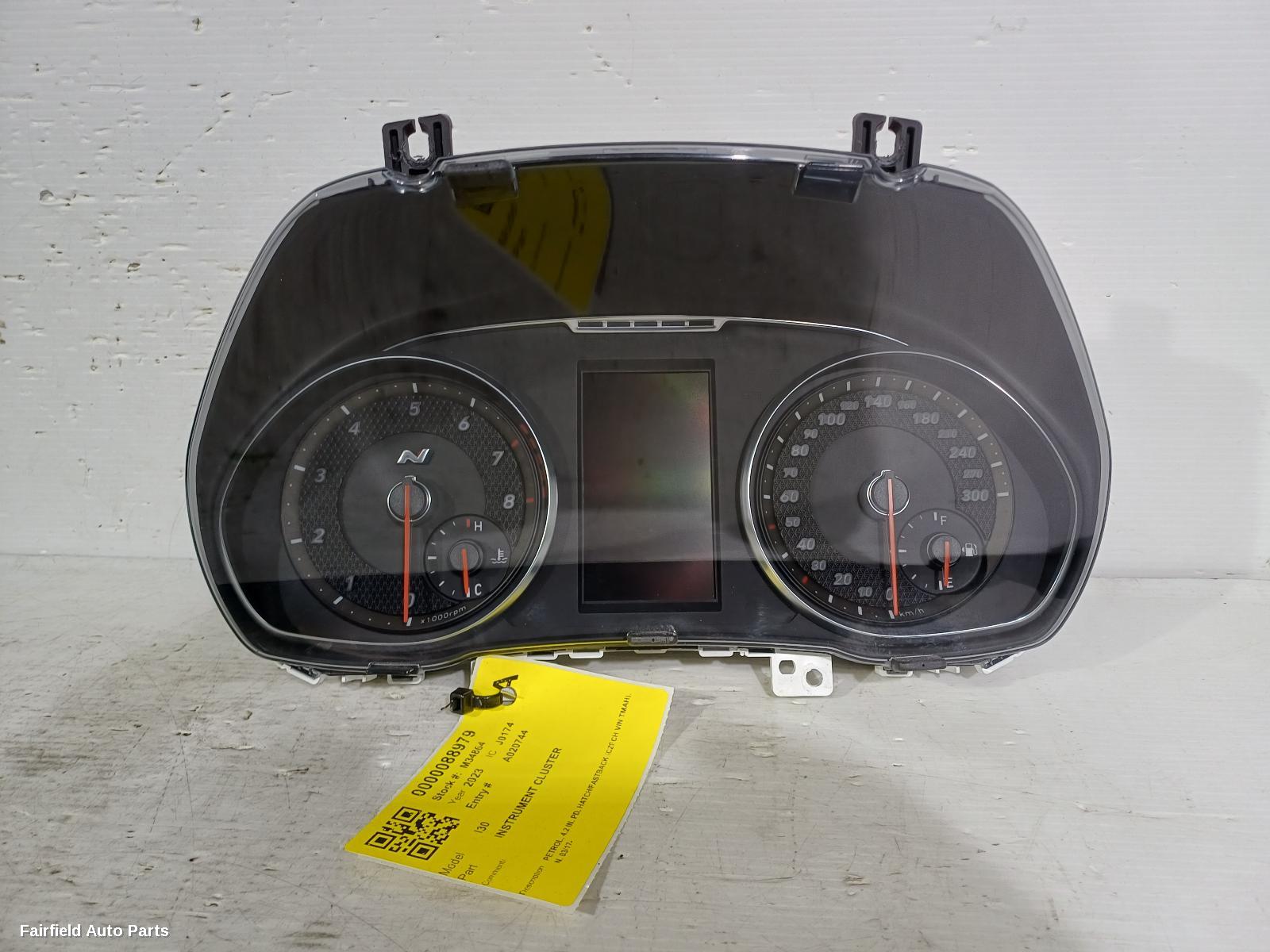 2017-2026 Hyundai I30 Instrument Cluster