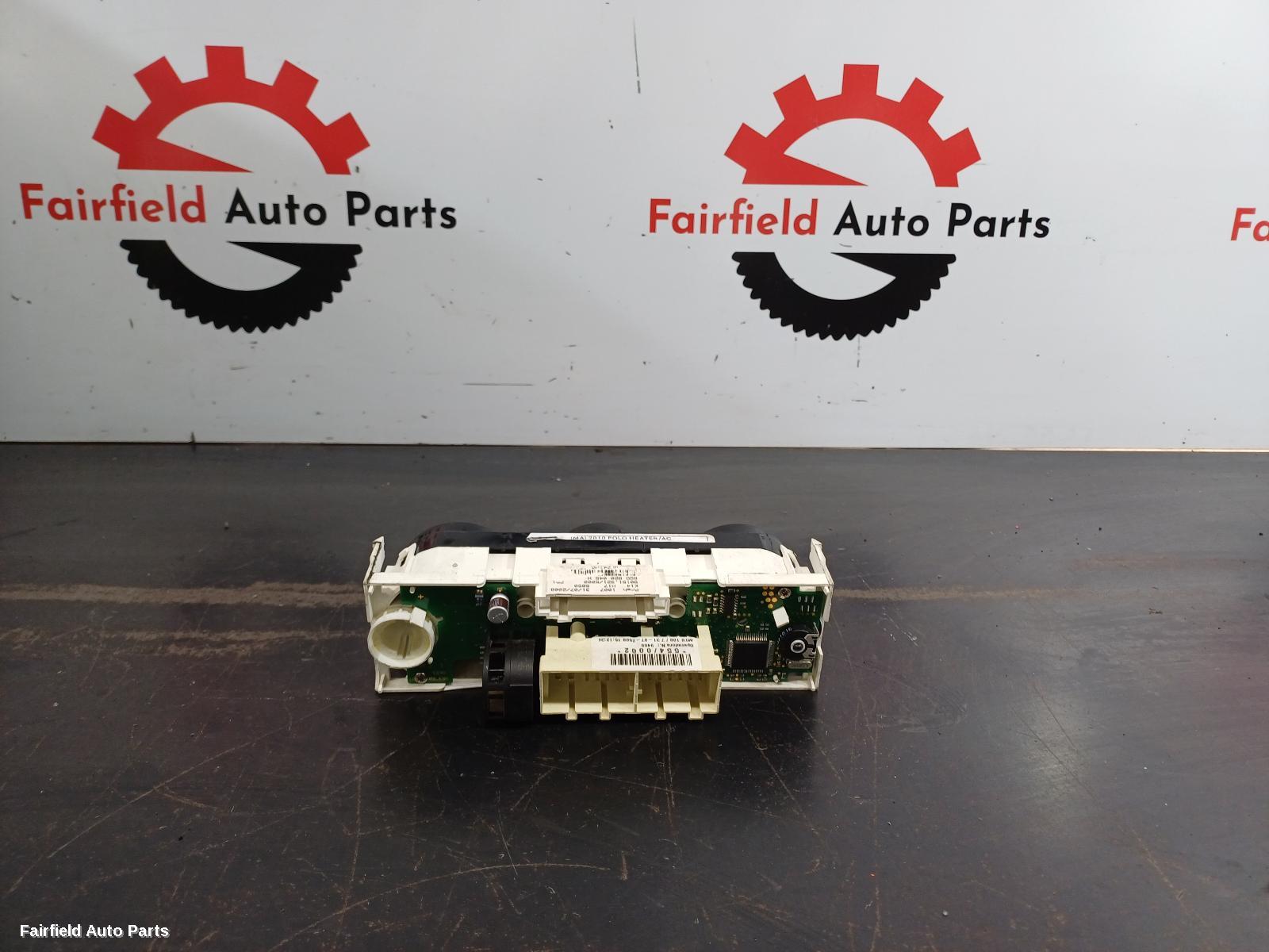 2005-2010 Volkswagen Polo Heater Ac Controls