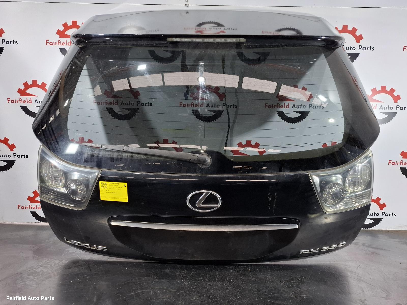 2003-2008 Lexus Rx Series Bootlid Tailgate