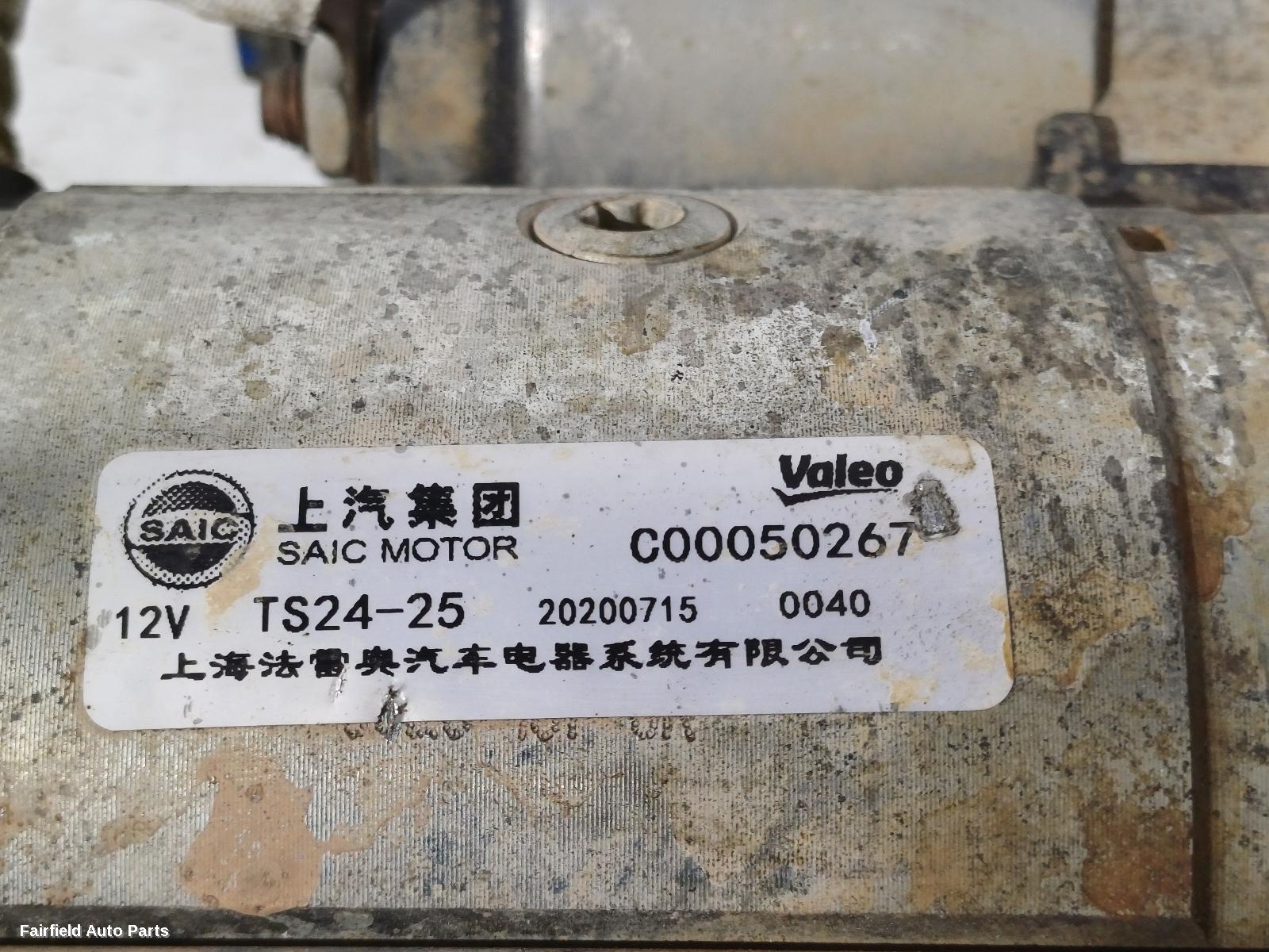 2017-2021 Ldv T60 Starter