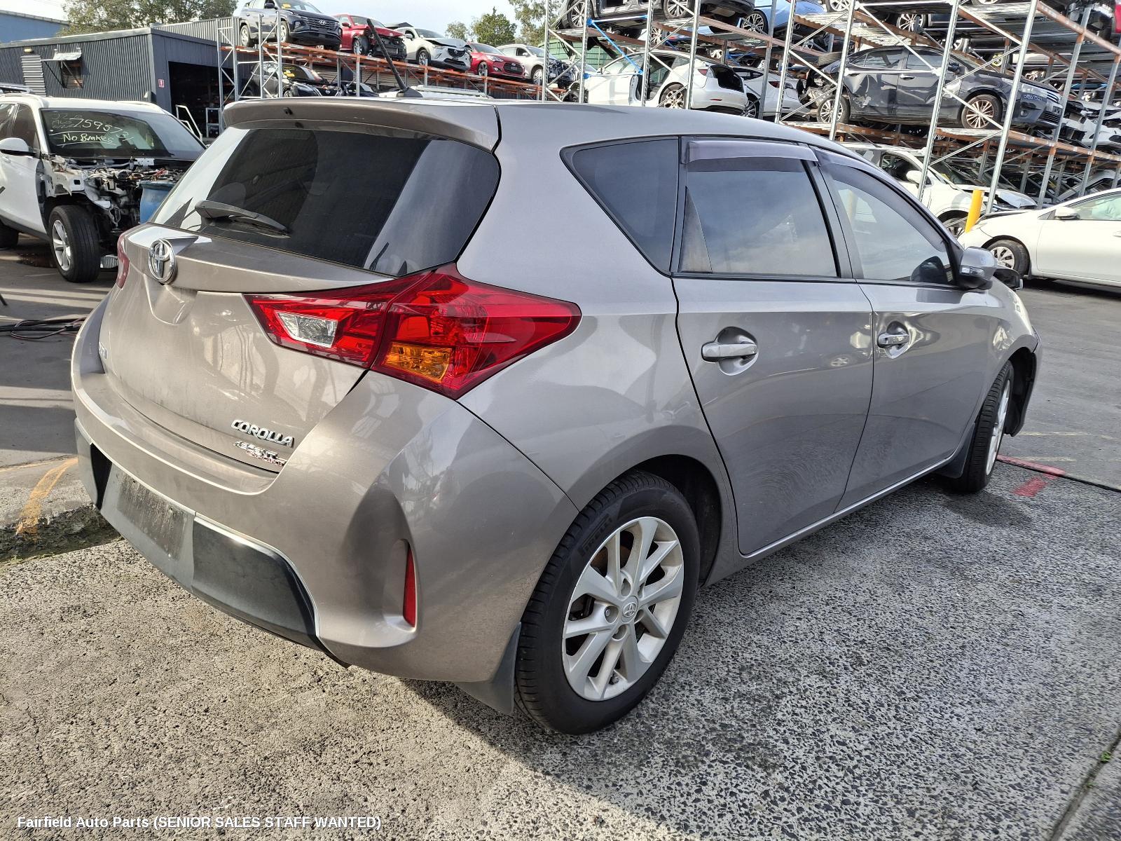 2012-2015 Toyota Corolla Bootlid Tailgate