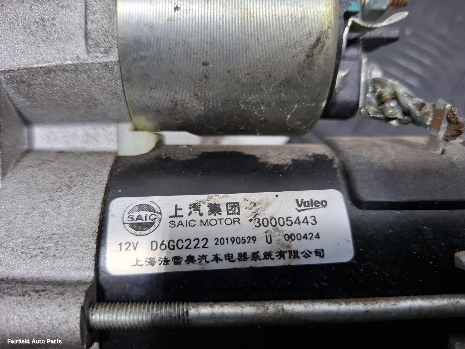 2016-2024 Mg Mg3 Starter