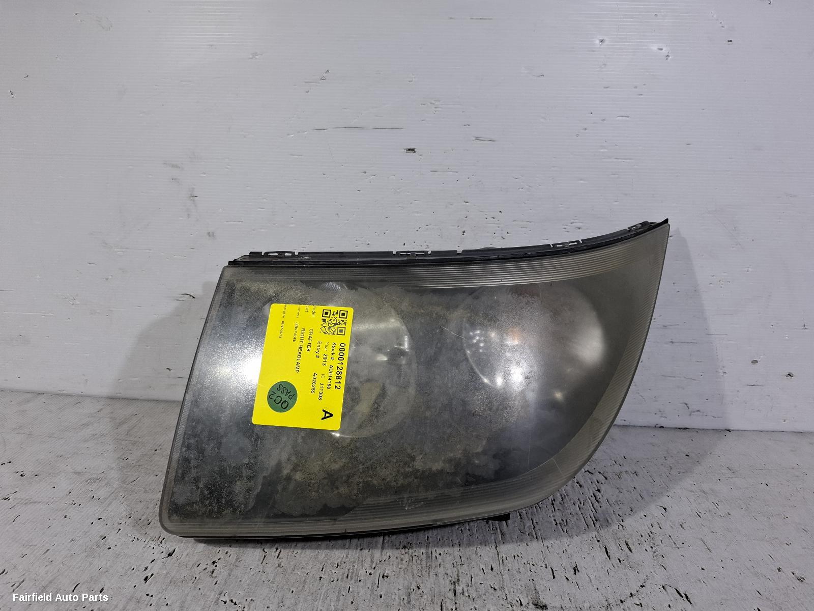 2007-2013 Volkswagen Crafter Right Headlamp