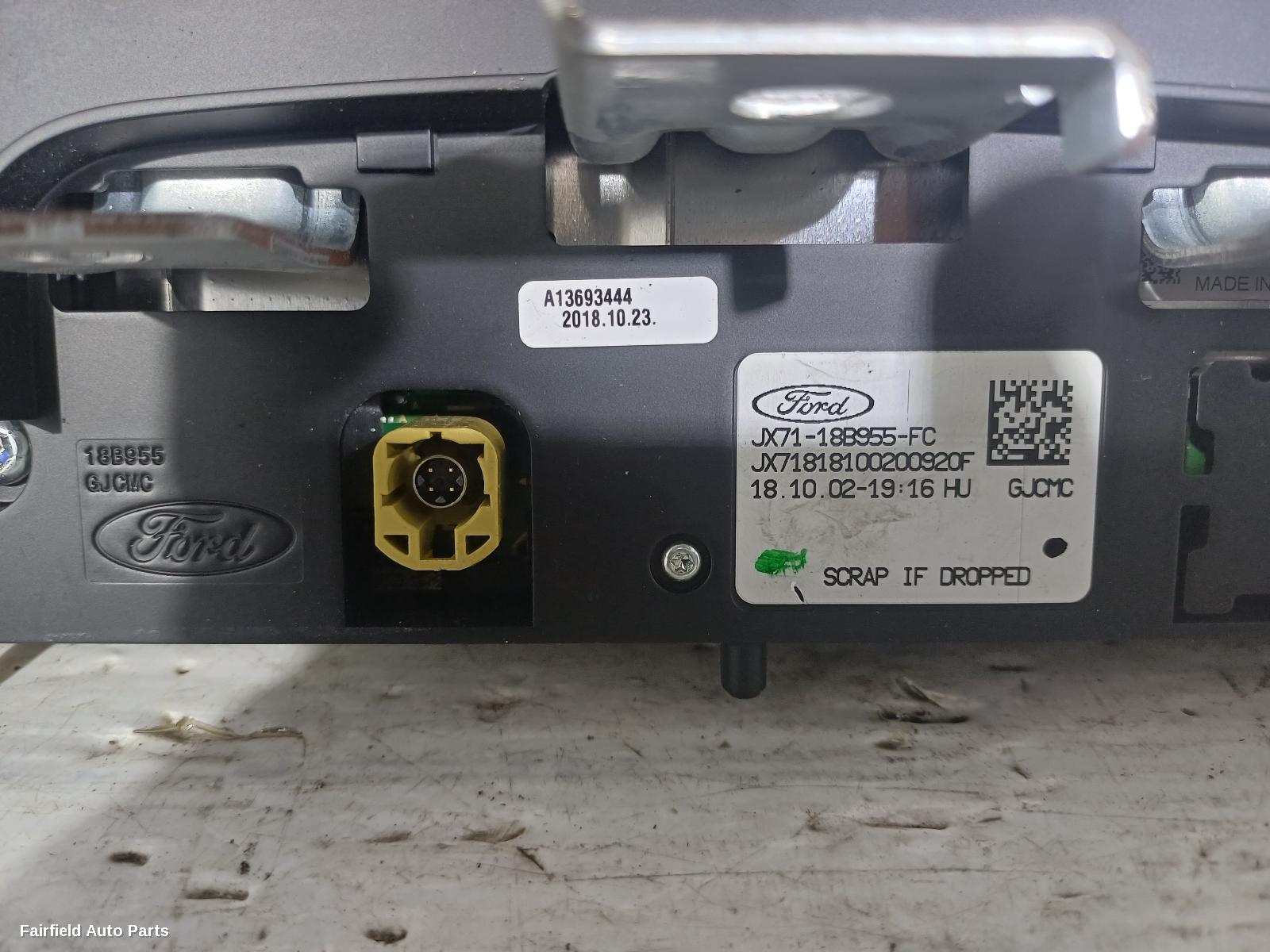 2018-2021 Ford Focus Radio Cd Dvd Sat Tv