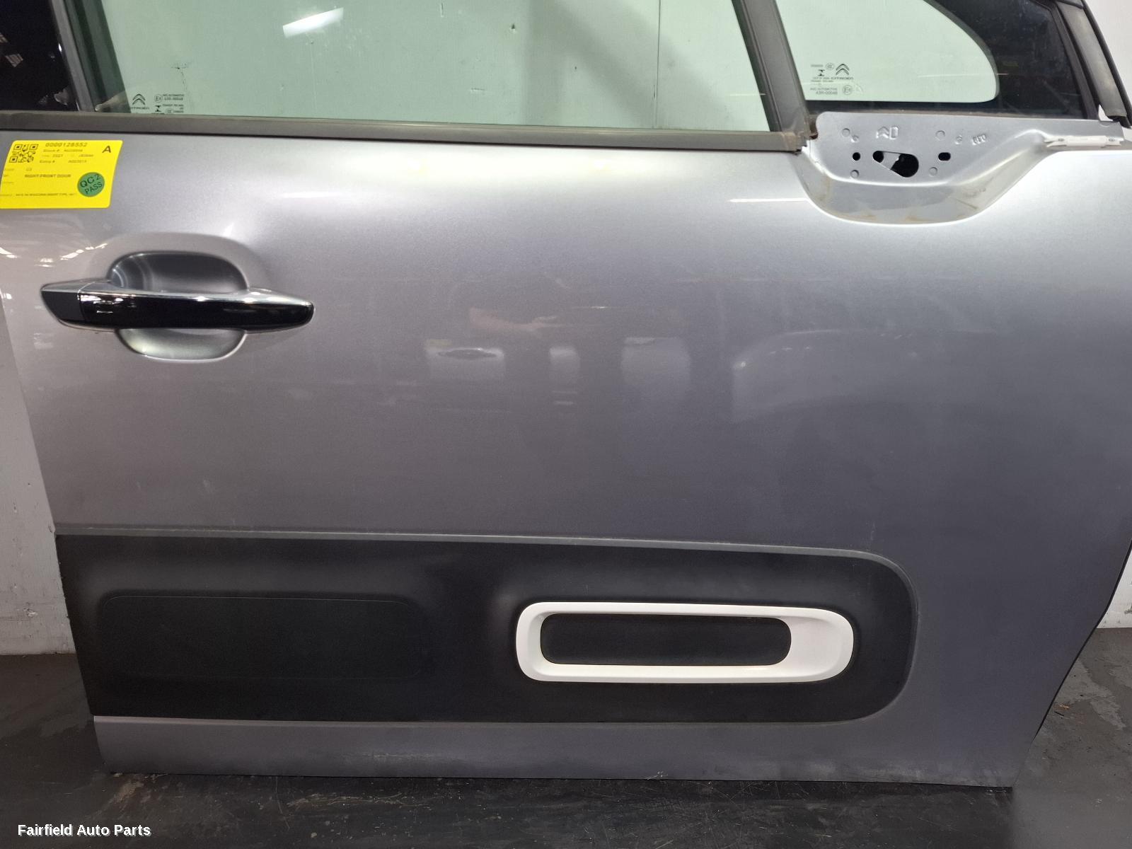 2017-2024 Citroen C3 Right Front Door