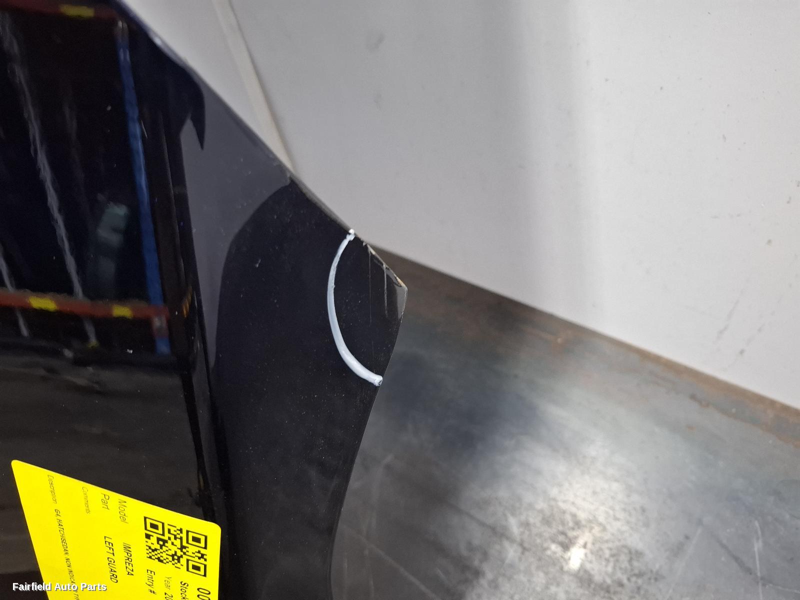2011-2017 Subaru Impreza Left Guard