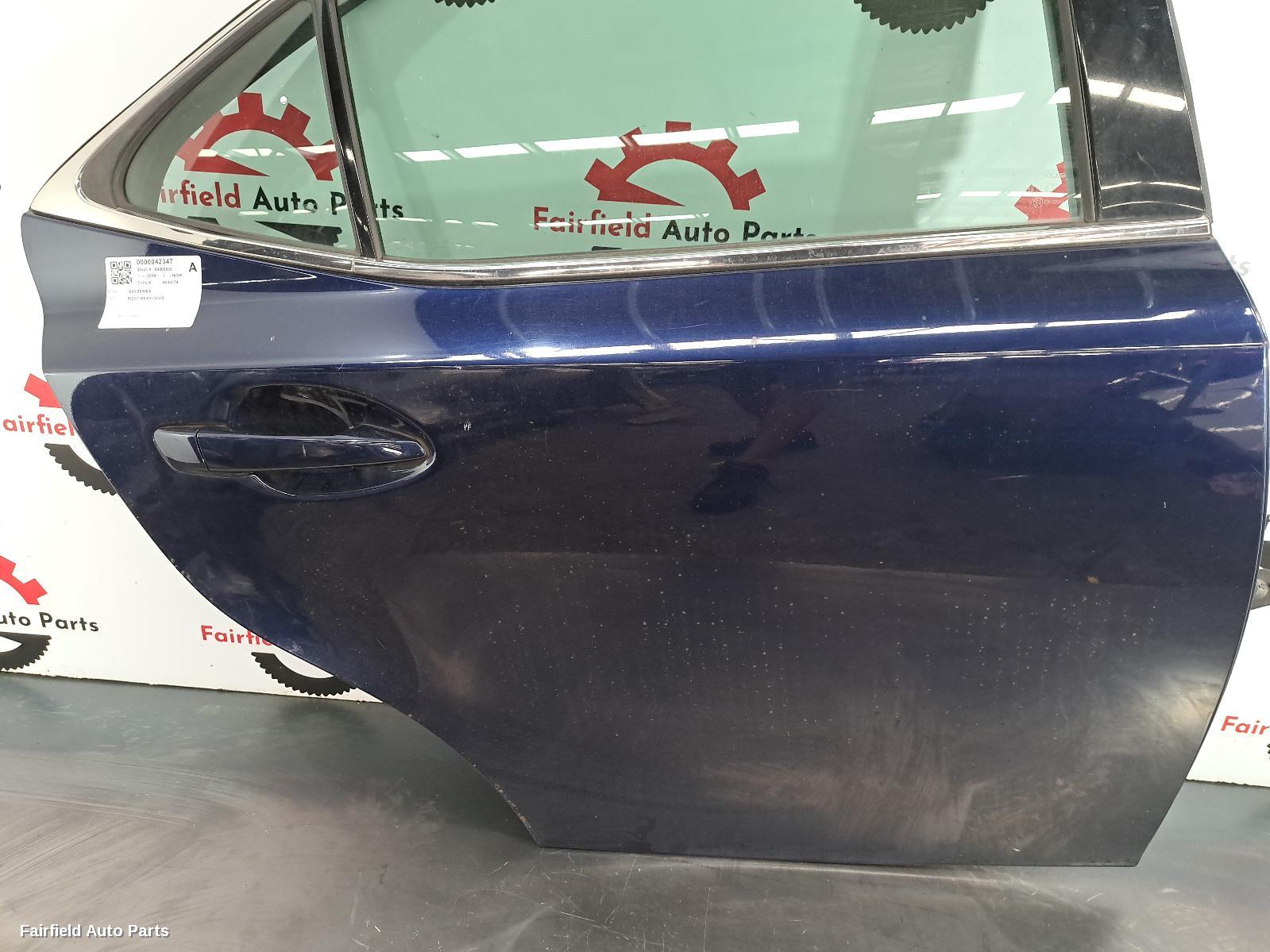 2013-2020 Lexus Is Series Right Rear Door Sliding
