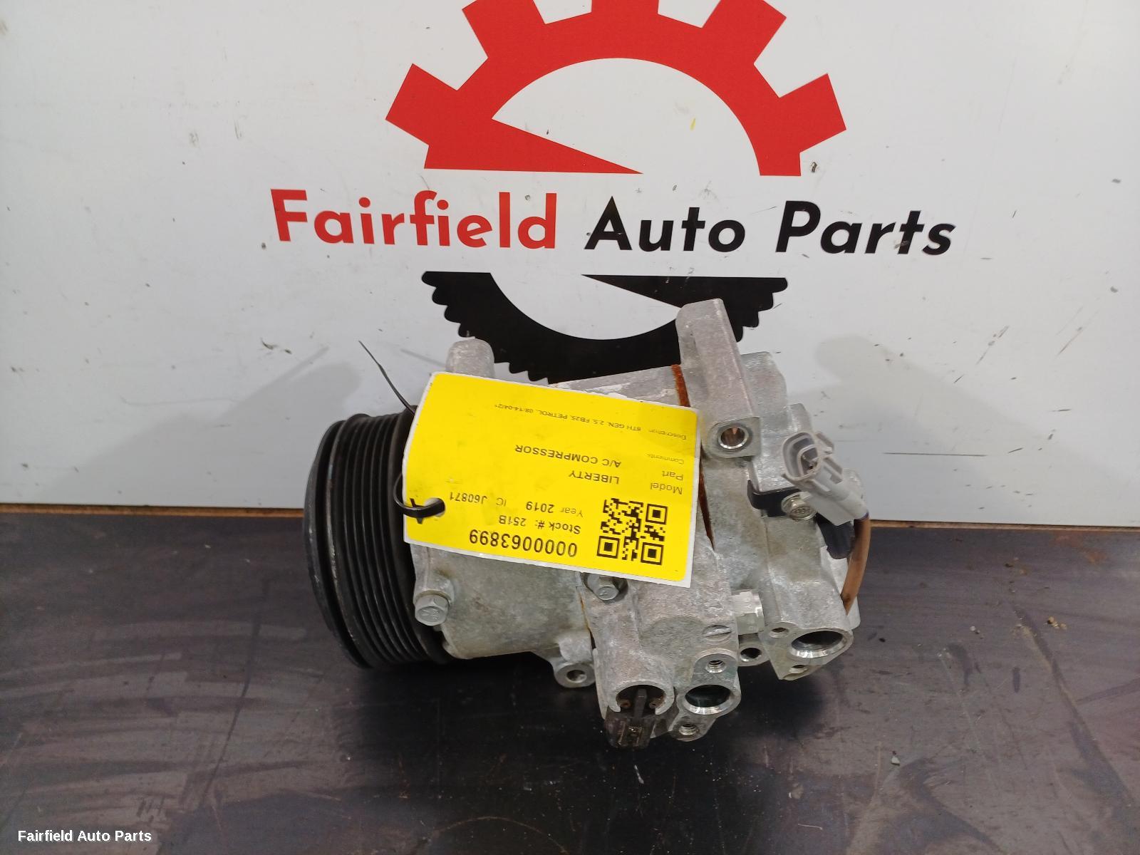 2014-2021 Subaru Liberty A C Compressor