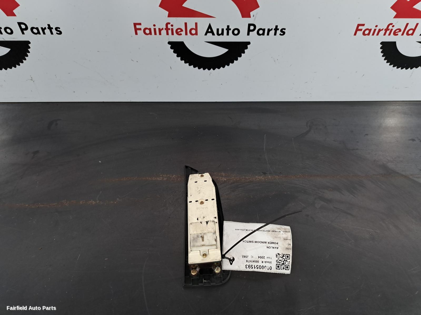 2000-2005 Toyota Avalon Pwr Dr Wind Switch