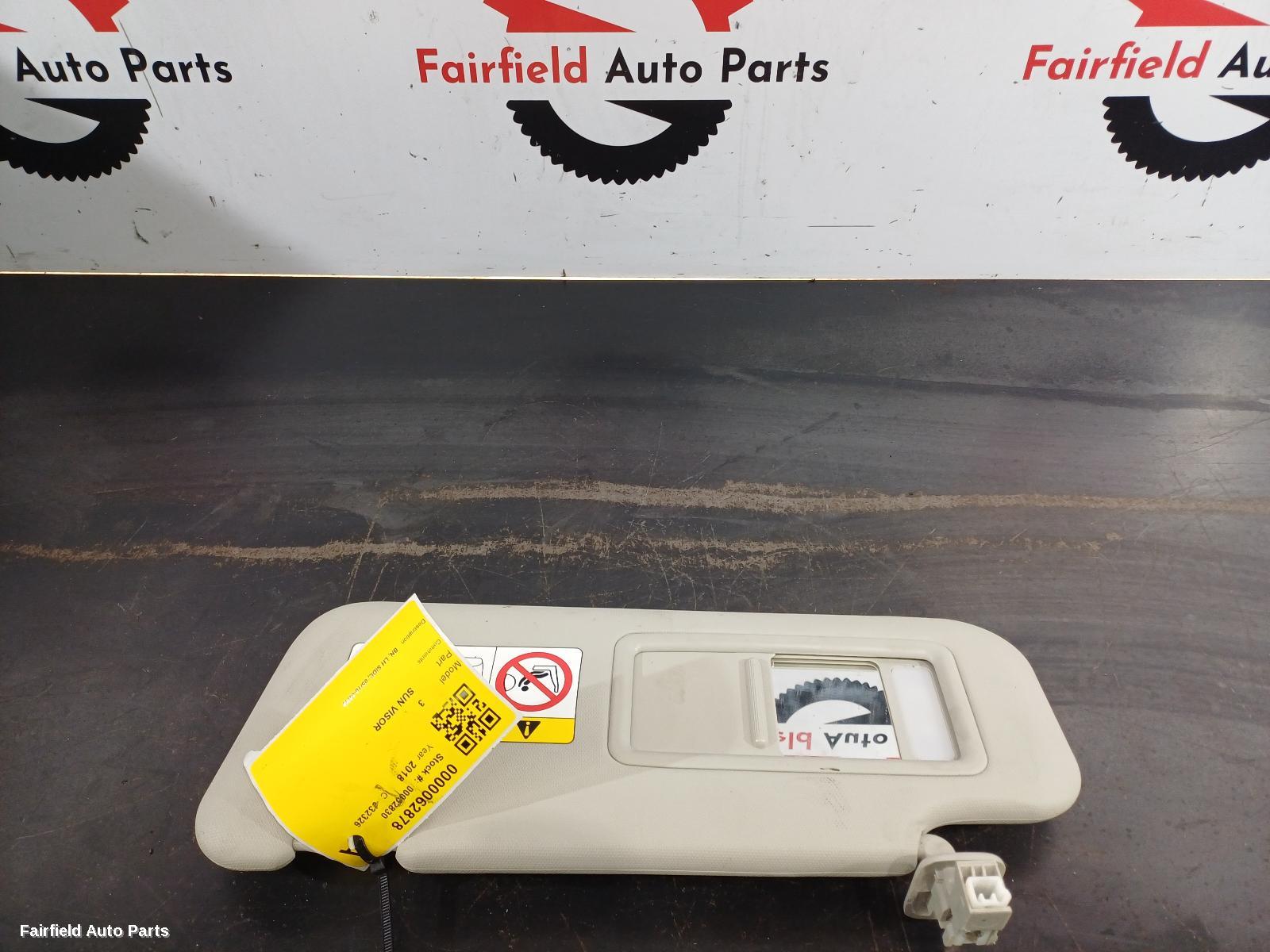 2016-2019 Mazda 3 Sunvisor