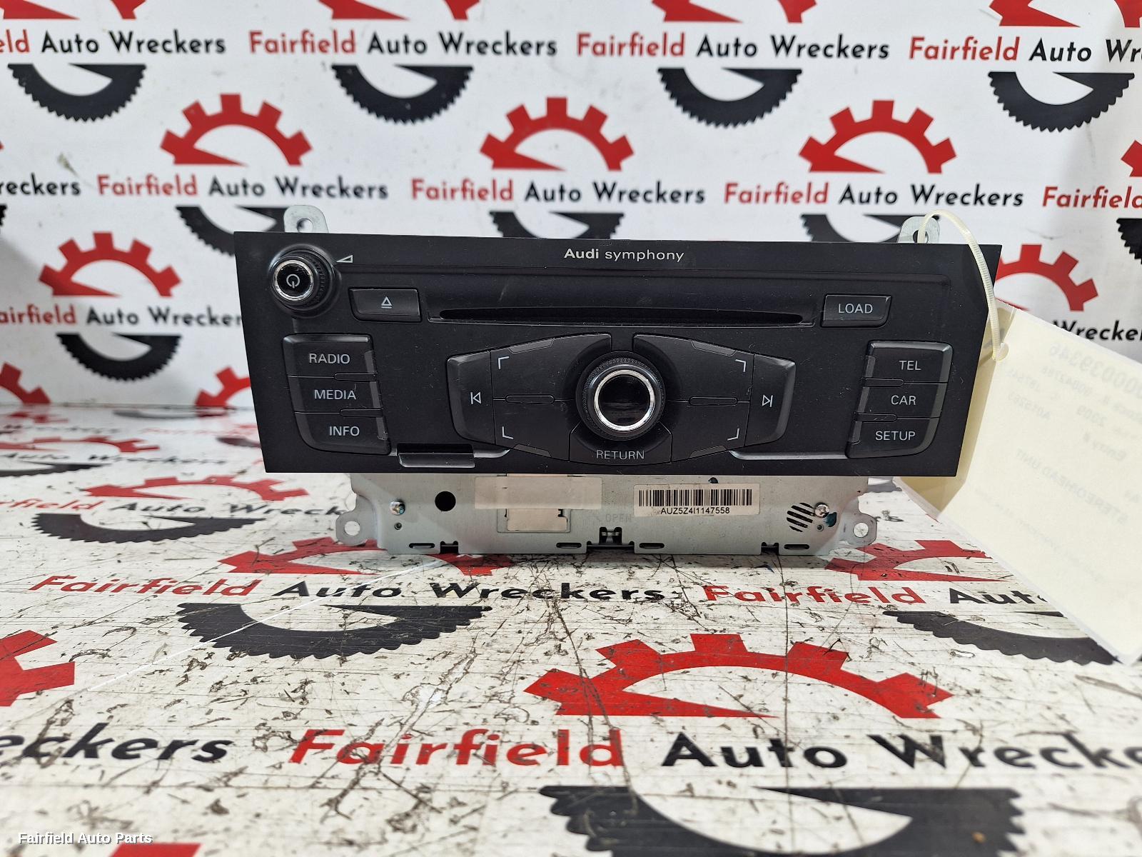 2008-2016 Audi A4 Radio Cd Dvd Sat Tv