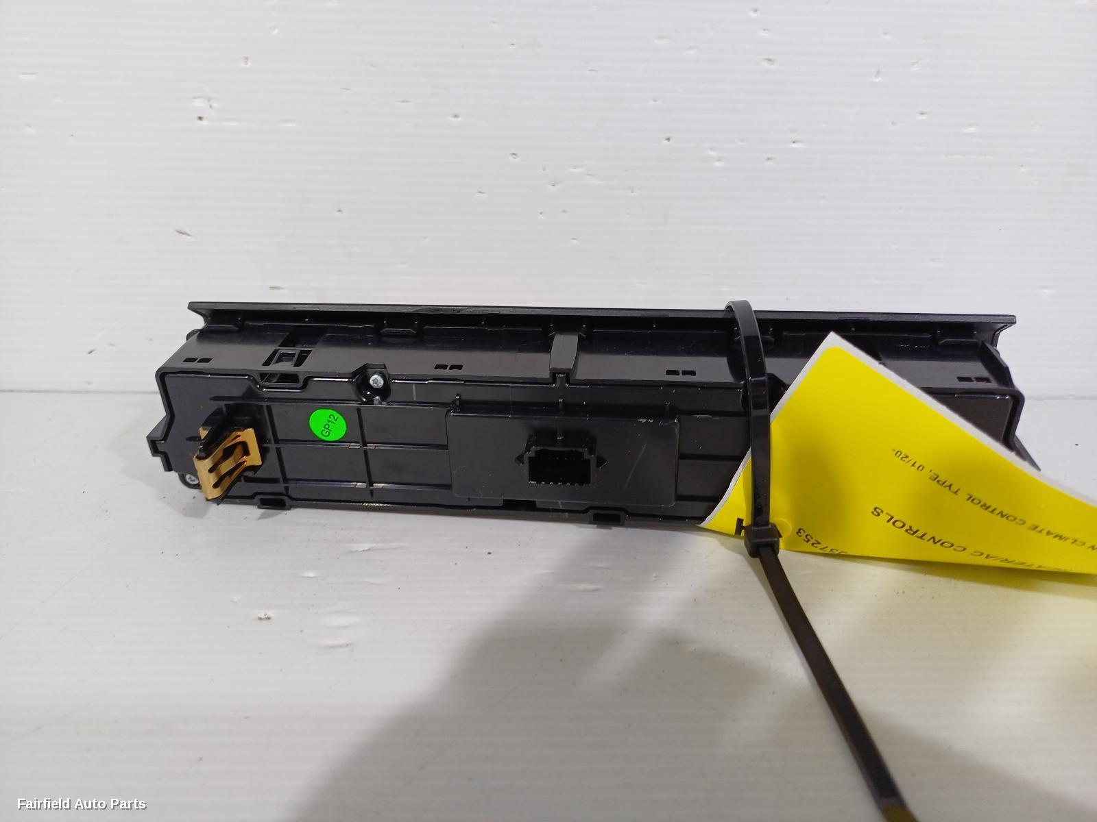 2020-2024 Mg Zs Heater Ac Controls