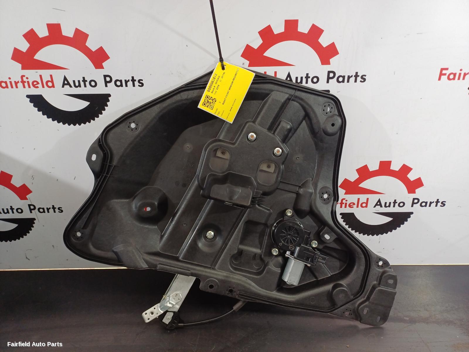2013-2019 Mazda 3 Right Front Window Reg Motor
