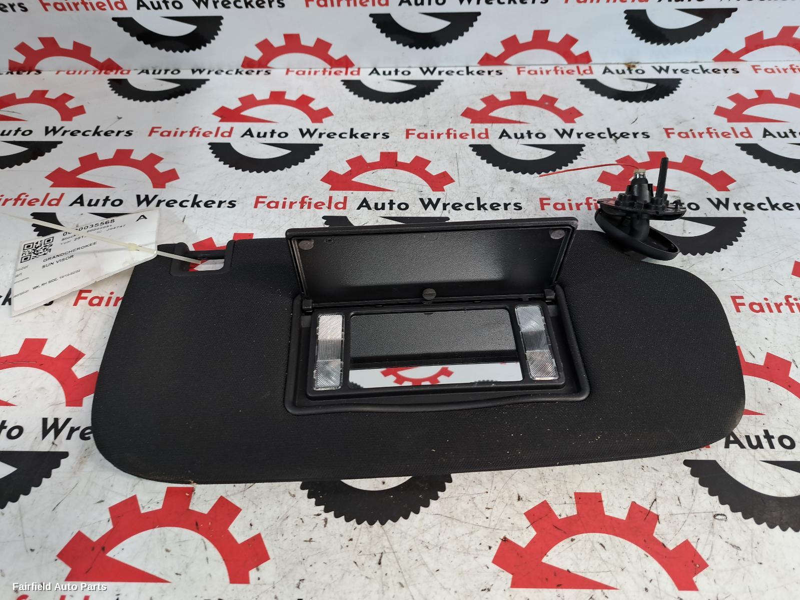 2010-2022 Jeep Grandcherokee Sunvisor