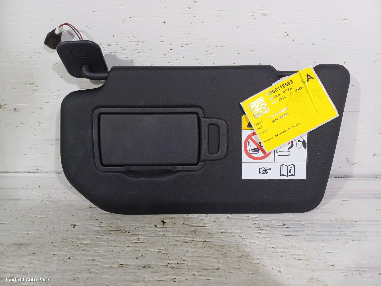 2021-2026 Mitsubishi Outlander Sunvisor