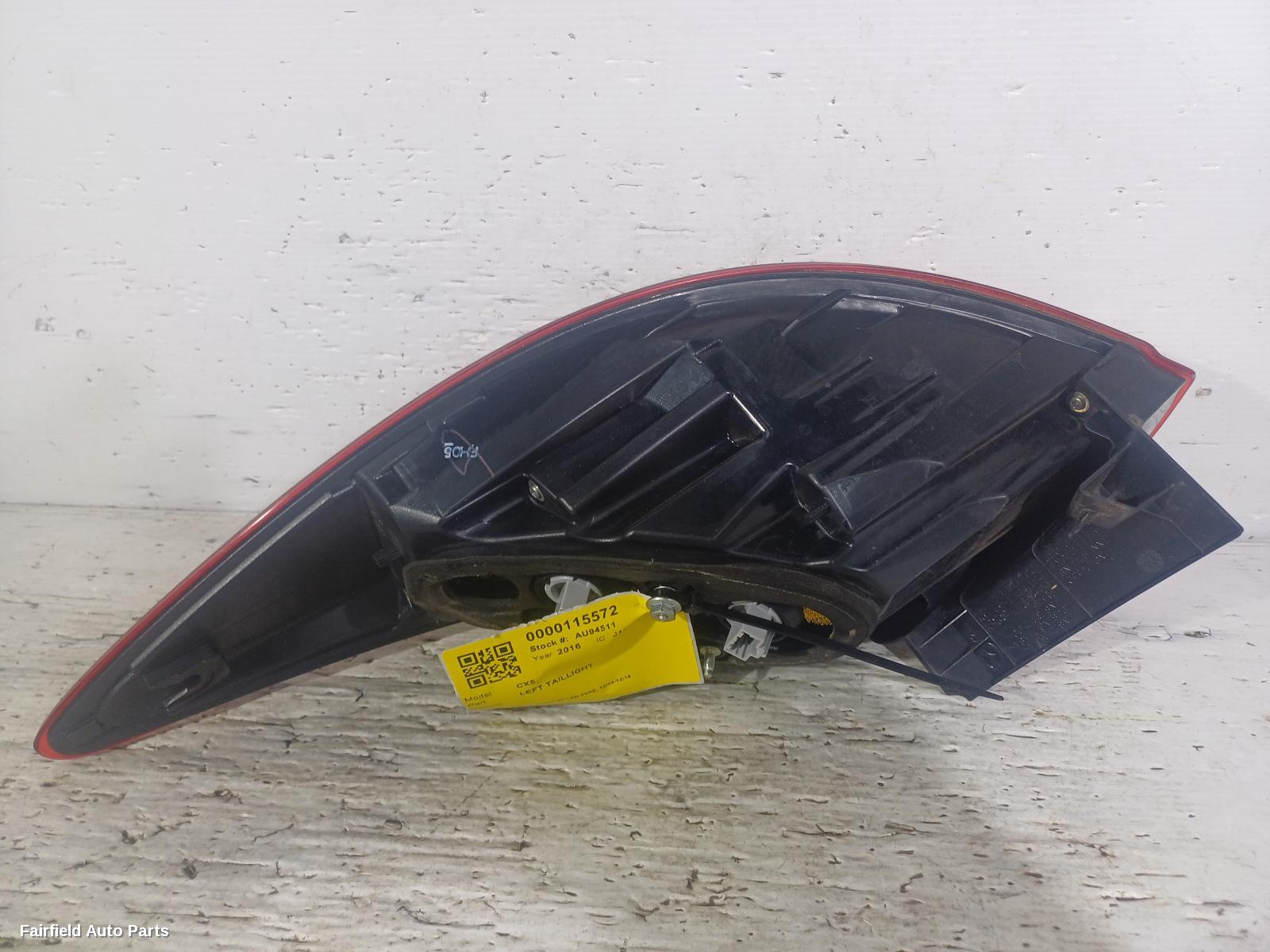 2014-2016 Mazda Cx5 Left Taillight