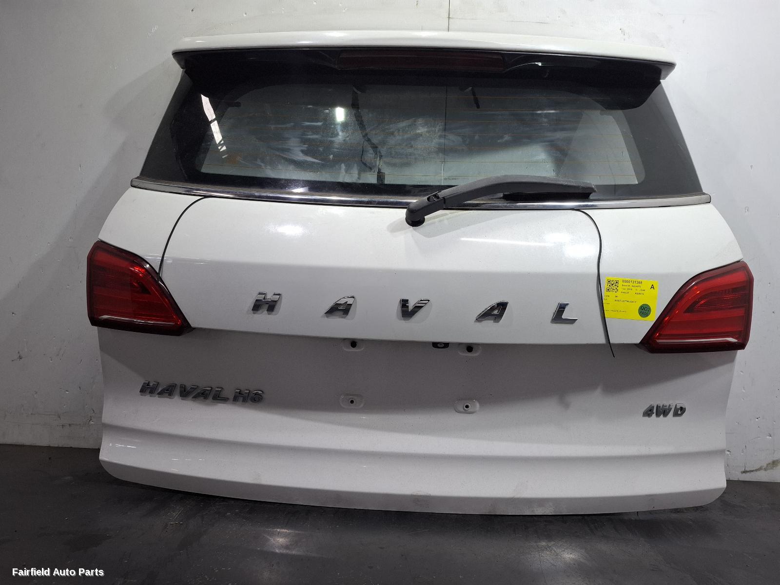 2016-2021 Haval H6 Bootlid Tailgate