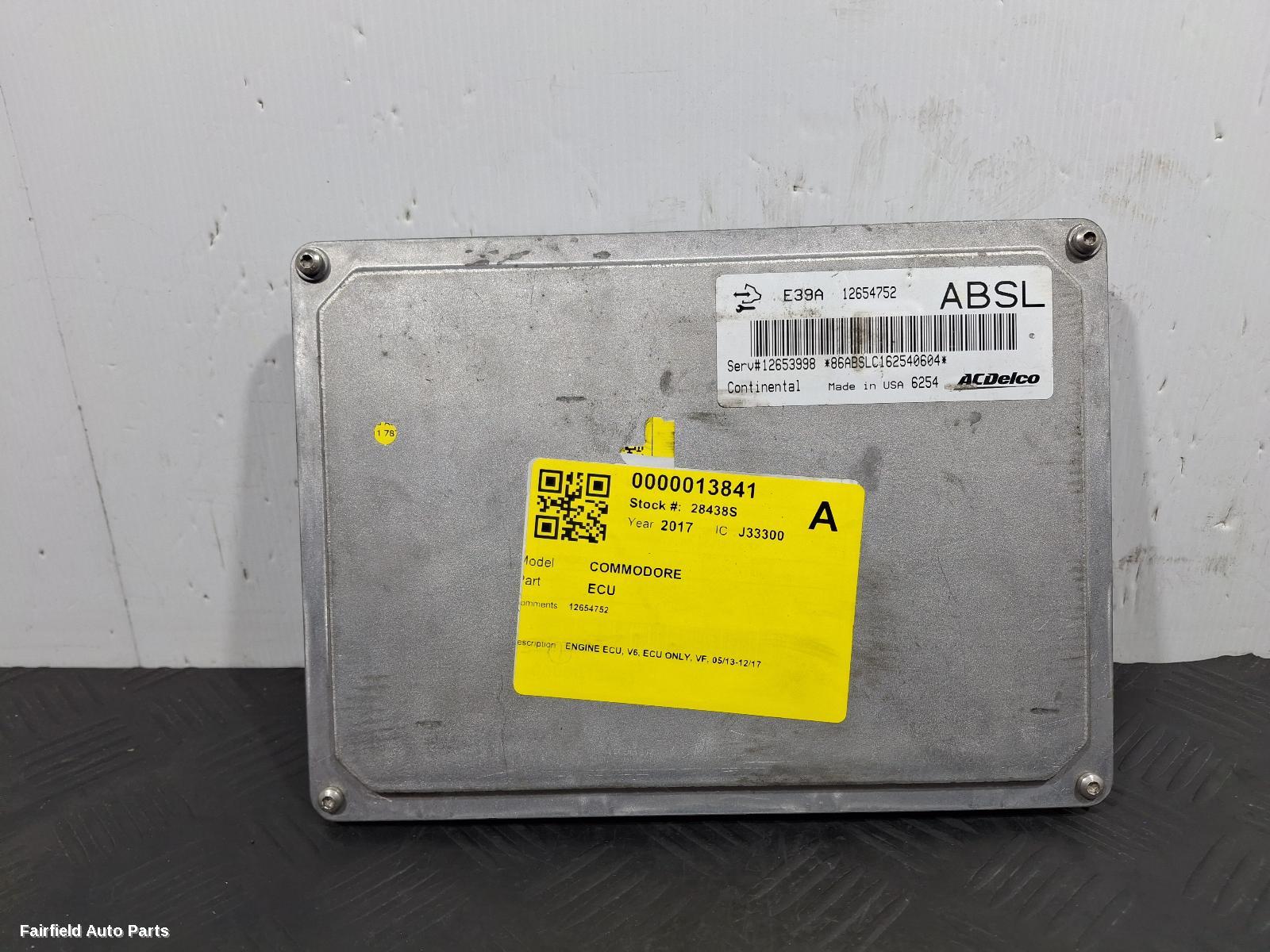 2013-2017 Holden Commodore Ecu
