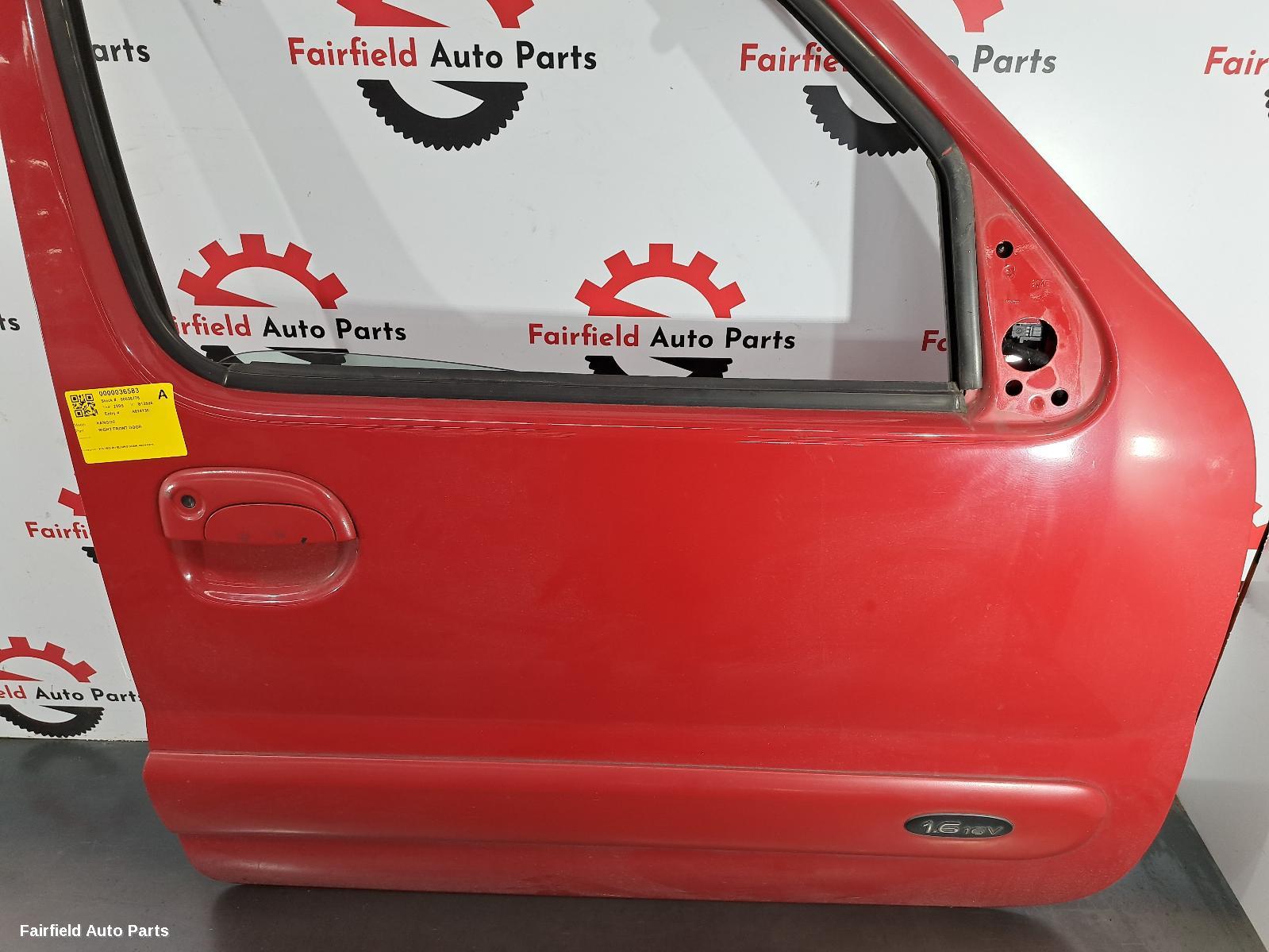 2004-2010 Renault Kangoo Right Front Door