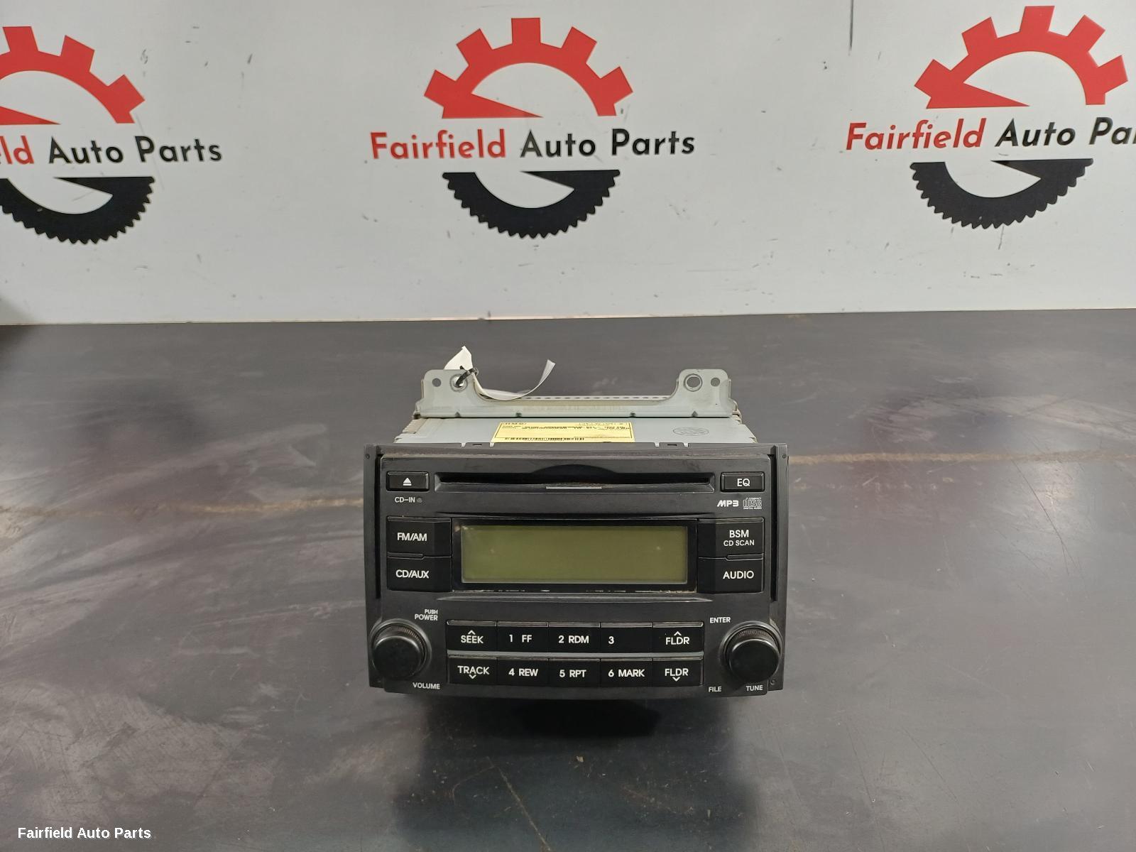 2007-2010 Hyundai Iload/imax Radio Cd Dvd Sat Tv