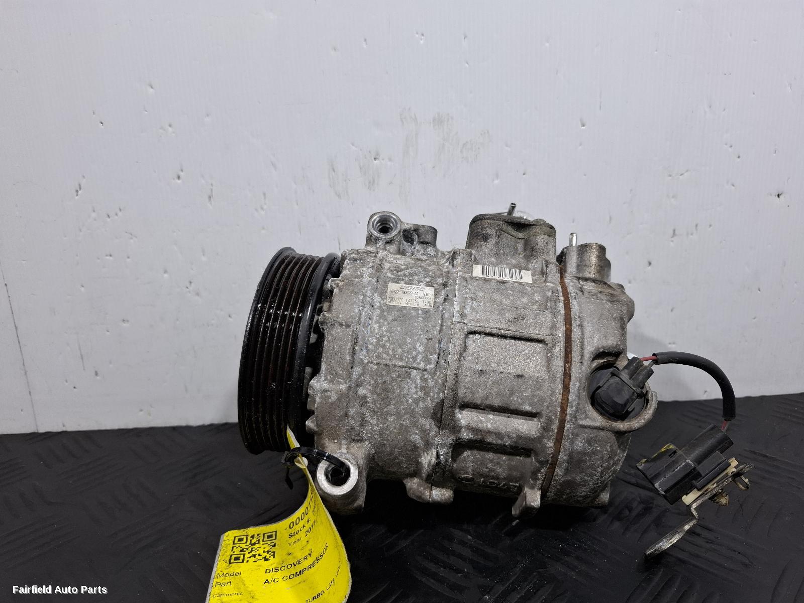 2009-2012 Land Rover Discovery A C Compressor