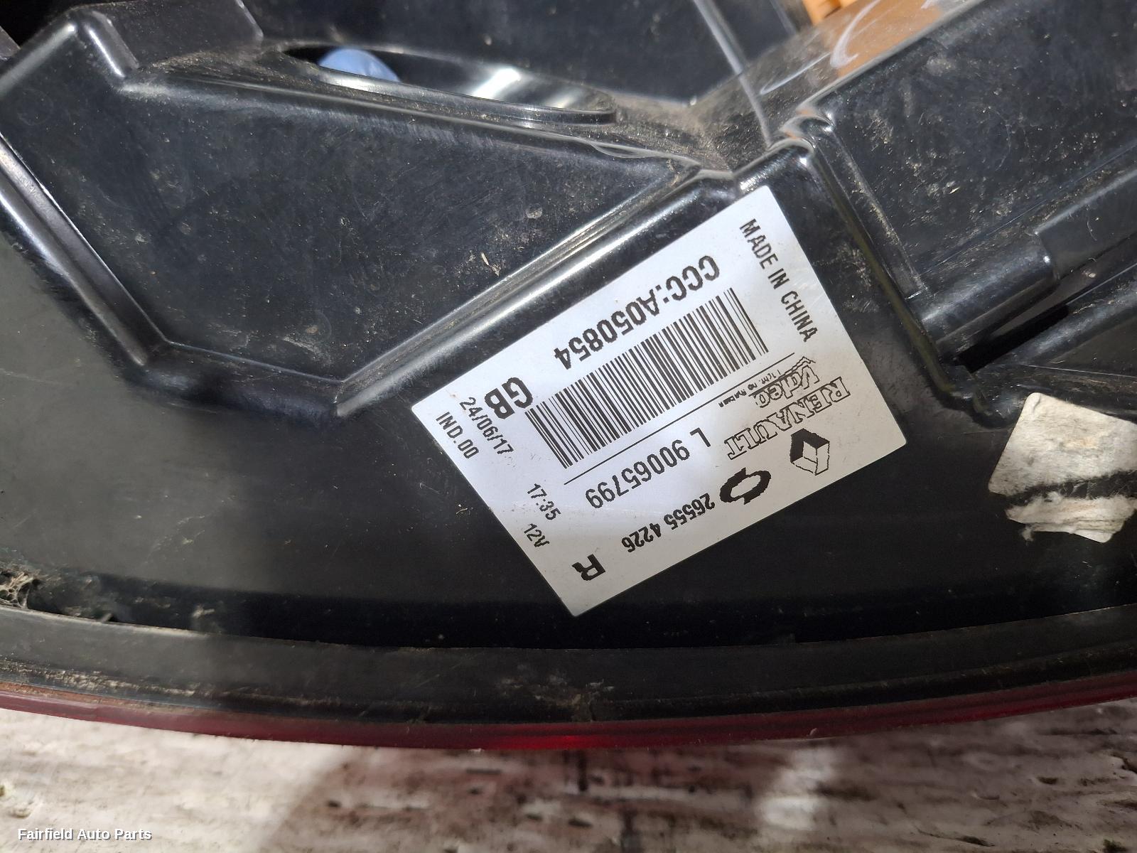 2016-2023 Renault Kaleos Left Taillight