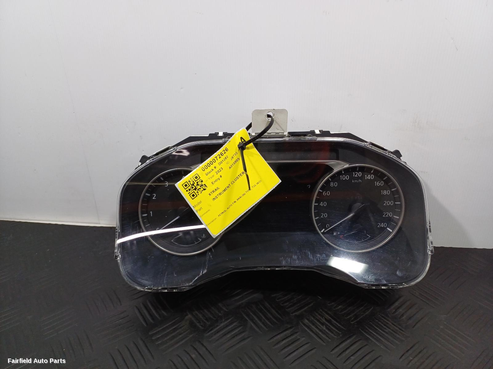 2022-2026 Nissan Xtrail Instrument Cluster