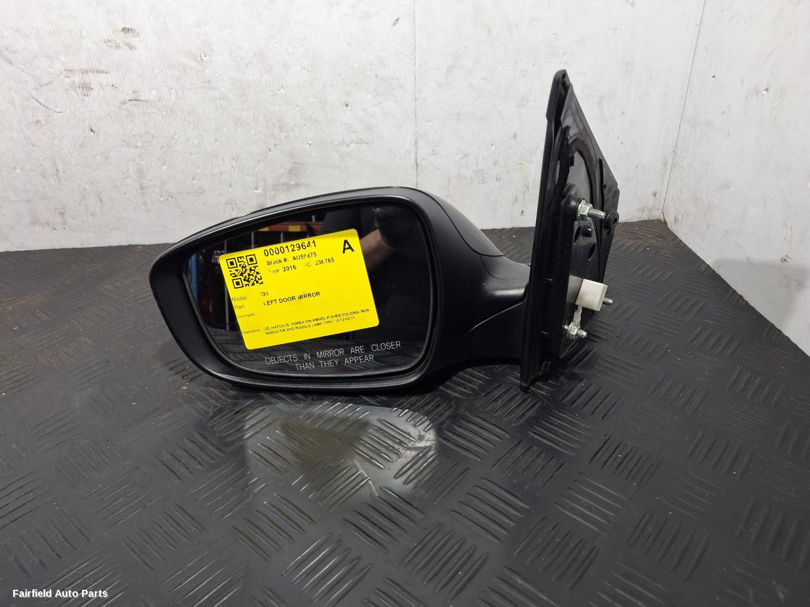 2012-2017 Hyundai I30 Left Door Mirror