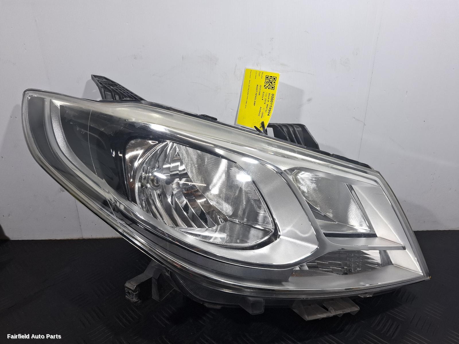 2015-2025 Ldv G10 Right Headlamp