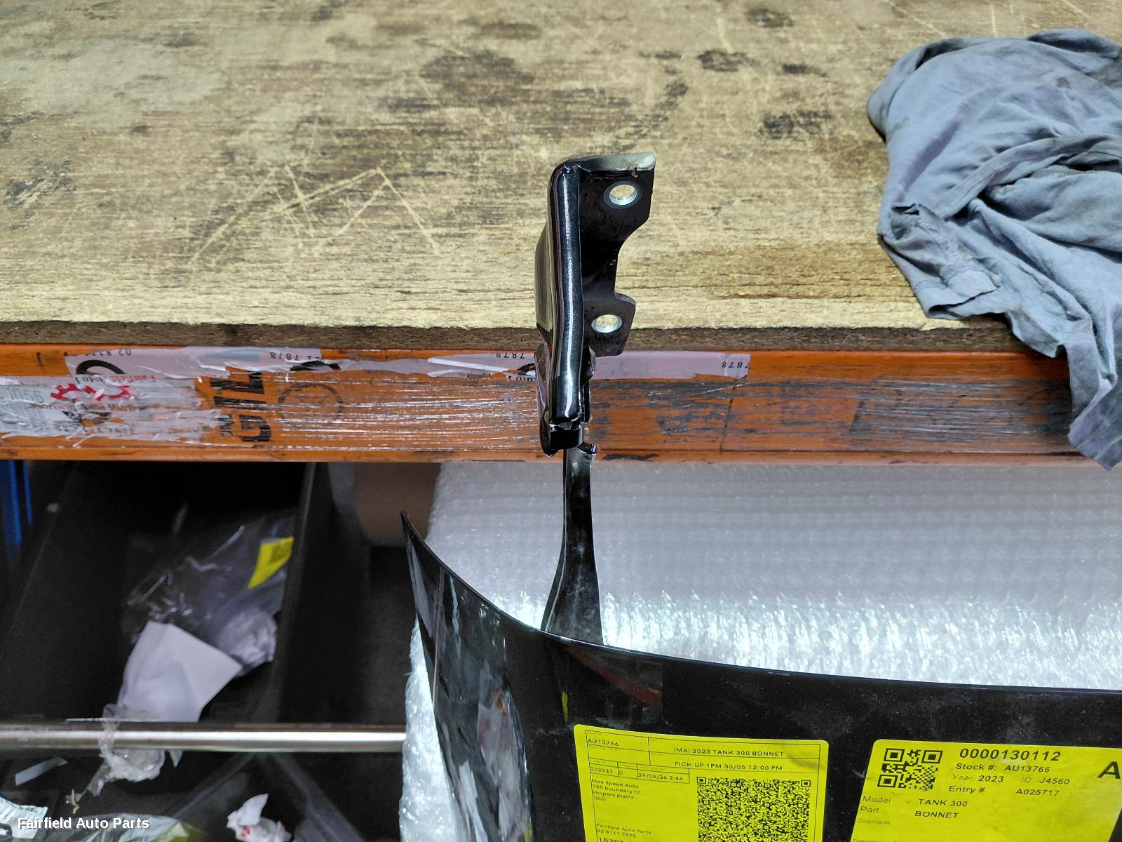 2022-2026 Great Wall Tank 300 Bonnet Hinge Strut