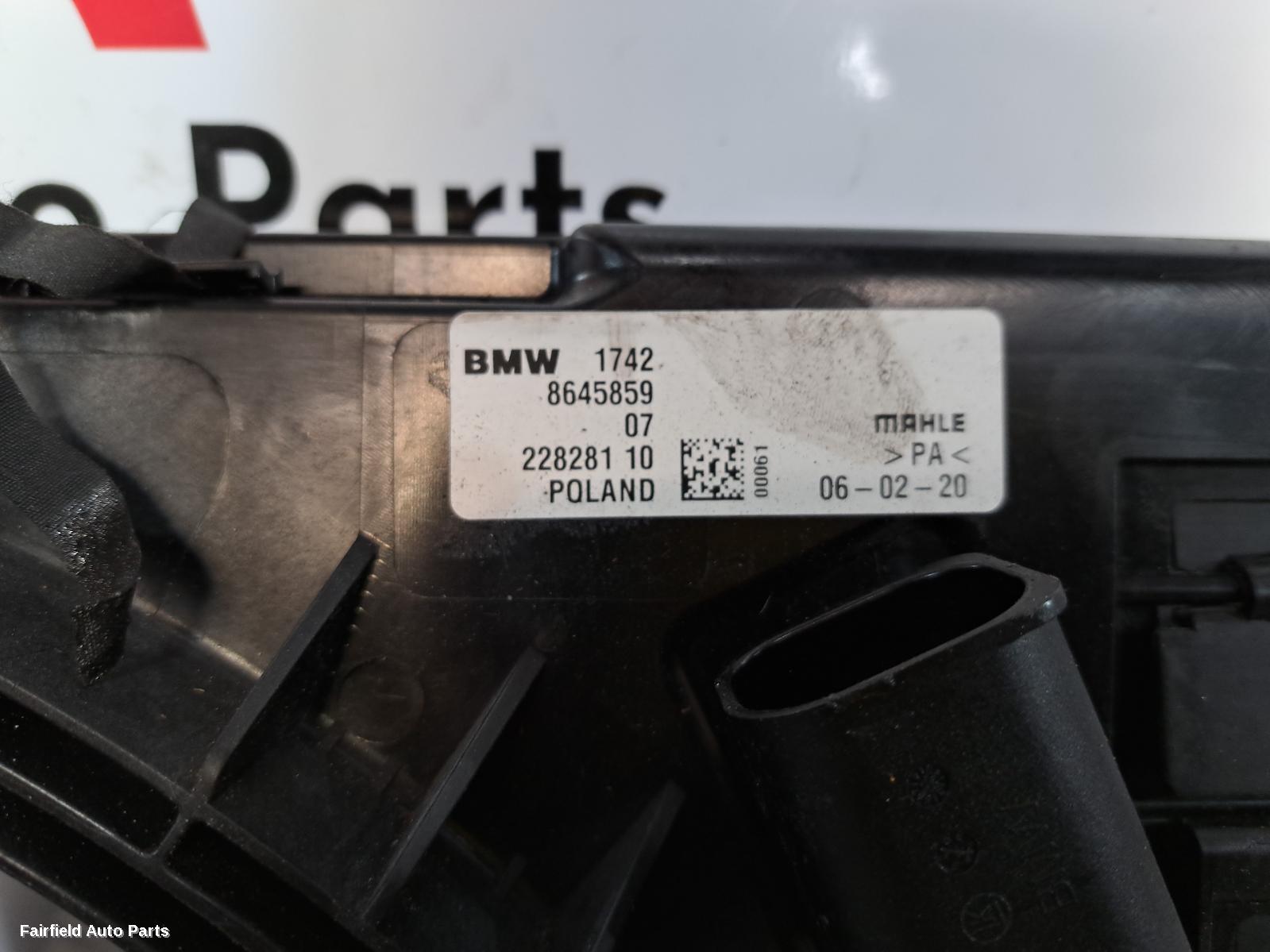 2019-2023 Bmw 1 Series Fan
