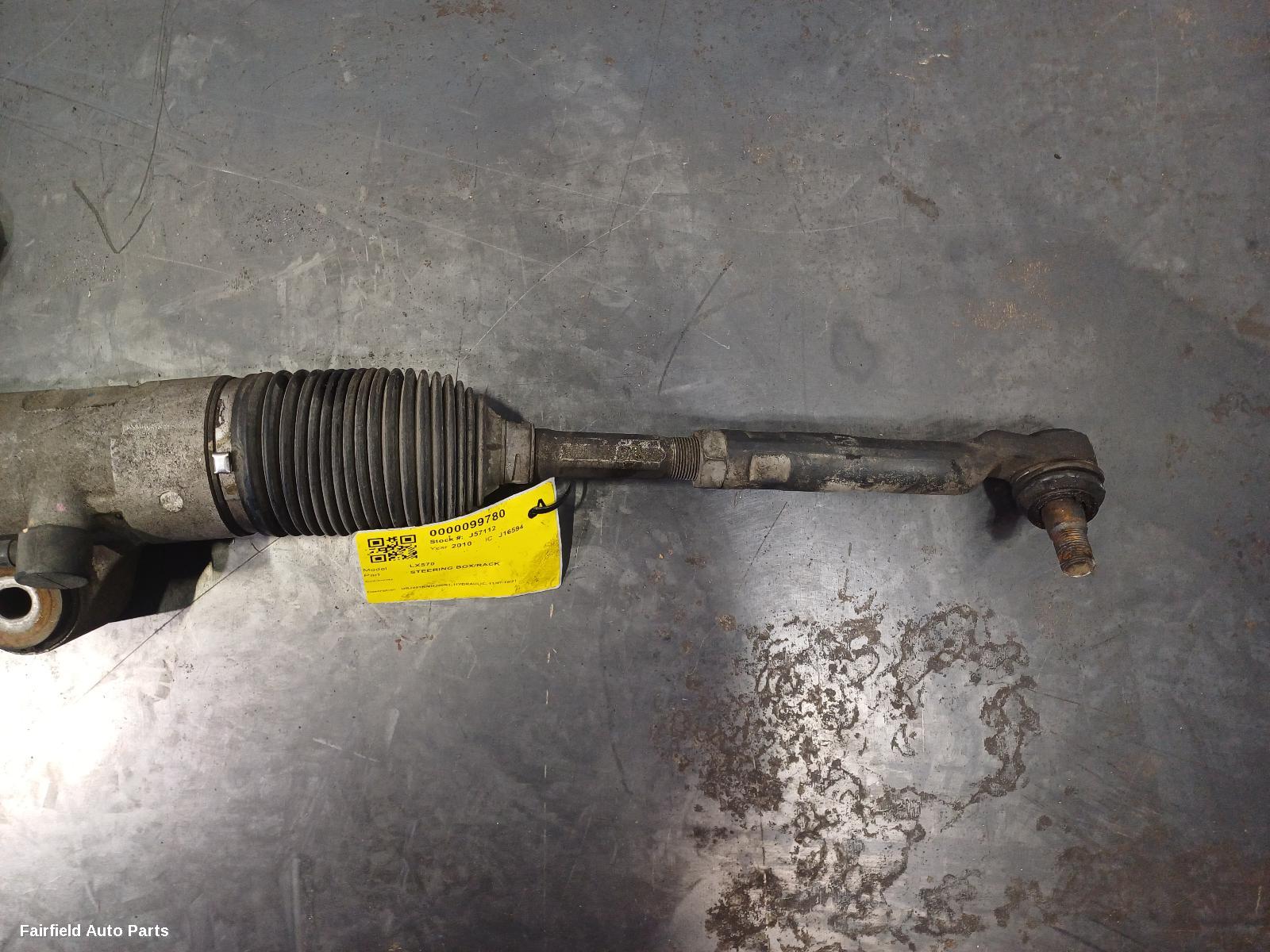 2007-2021 Lexus Lx Series Steering Box Rack