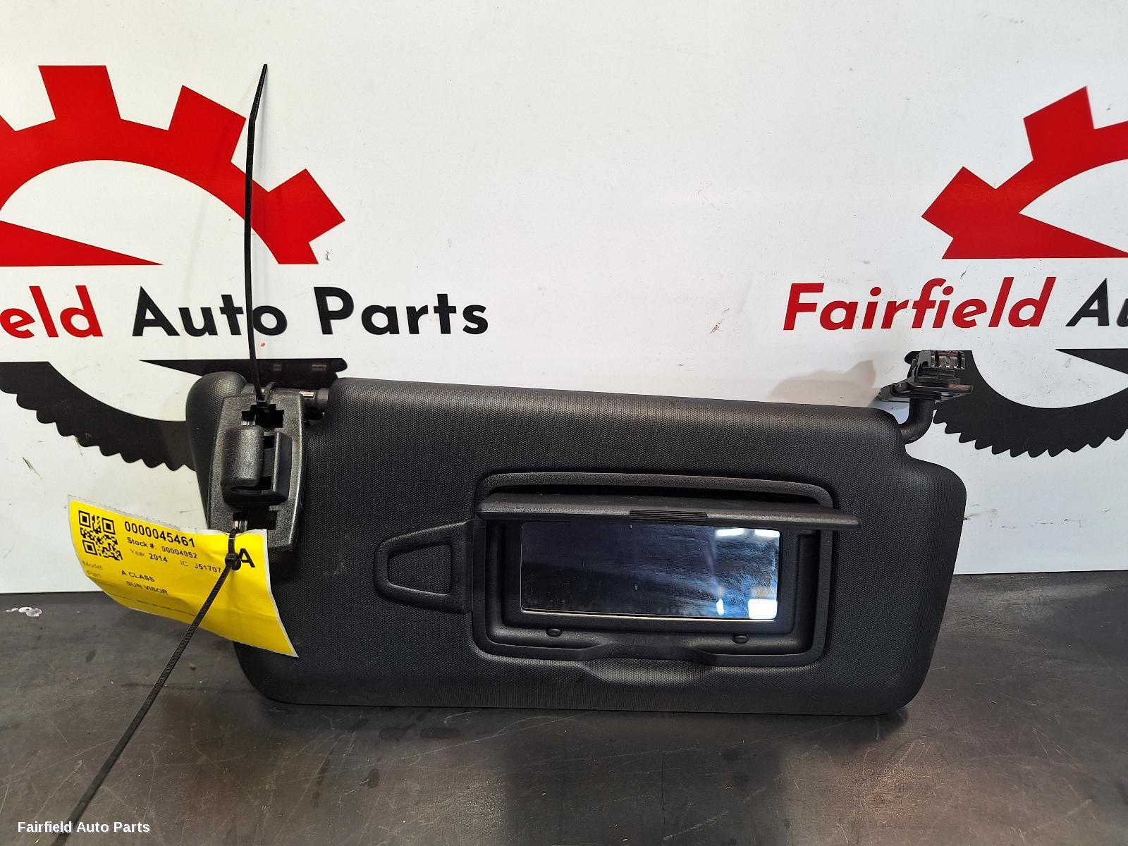 2013-2018 Mercedes A Class Sunvisor