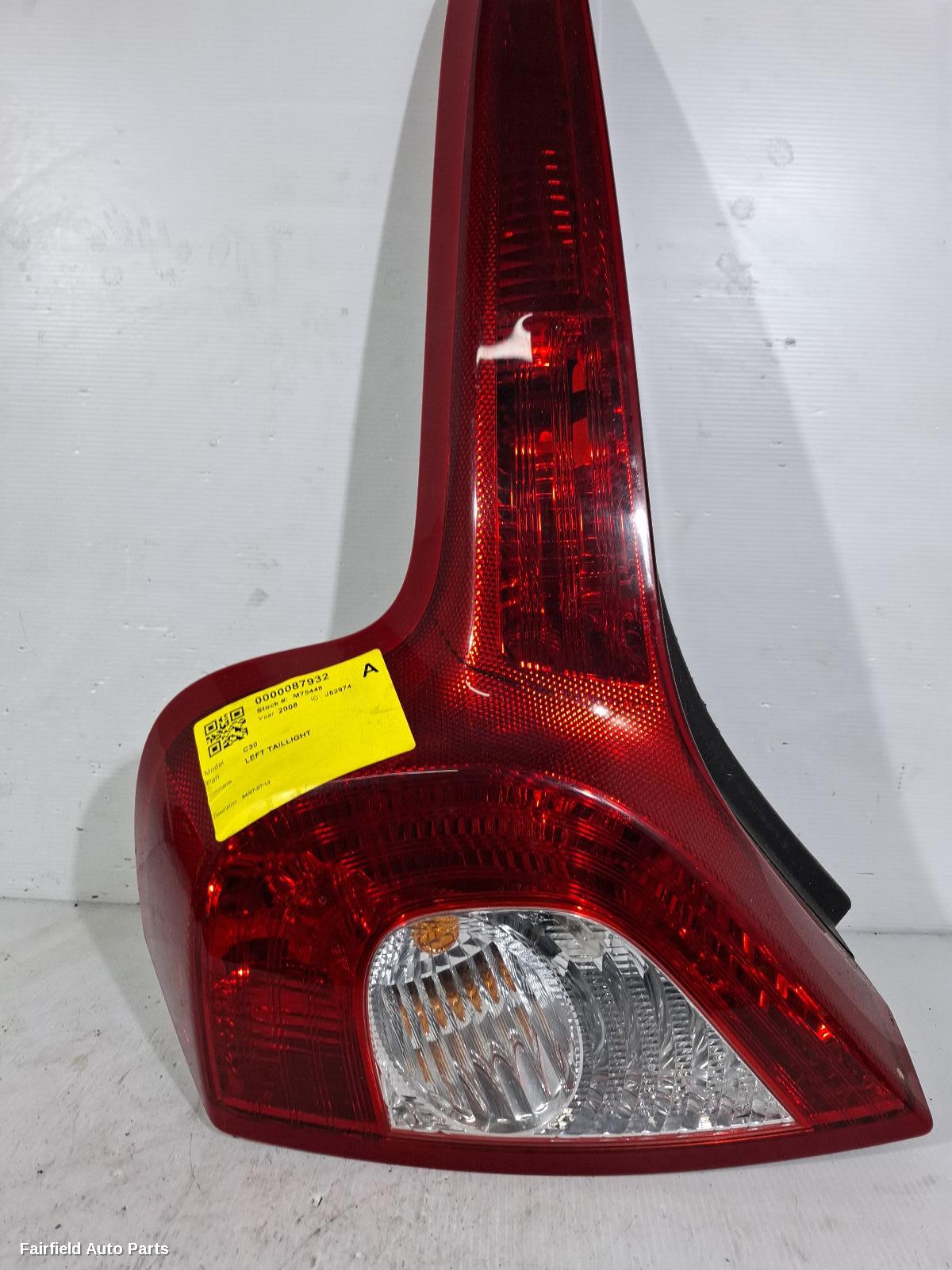 2007-2013 Volvo C30 Left Taillight