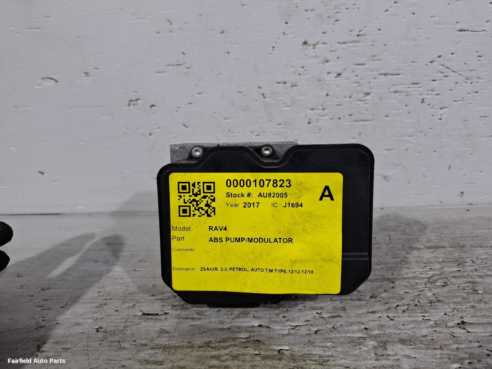 2012-2018 Toyota Rav4 Abs Pump Modulator
