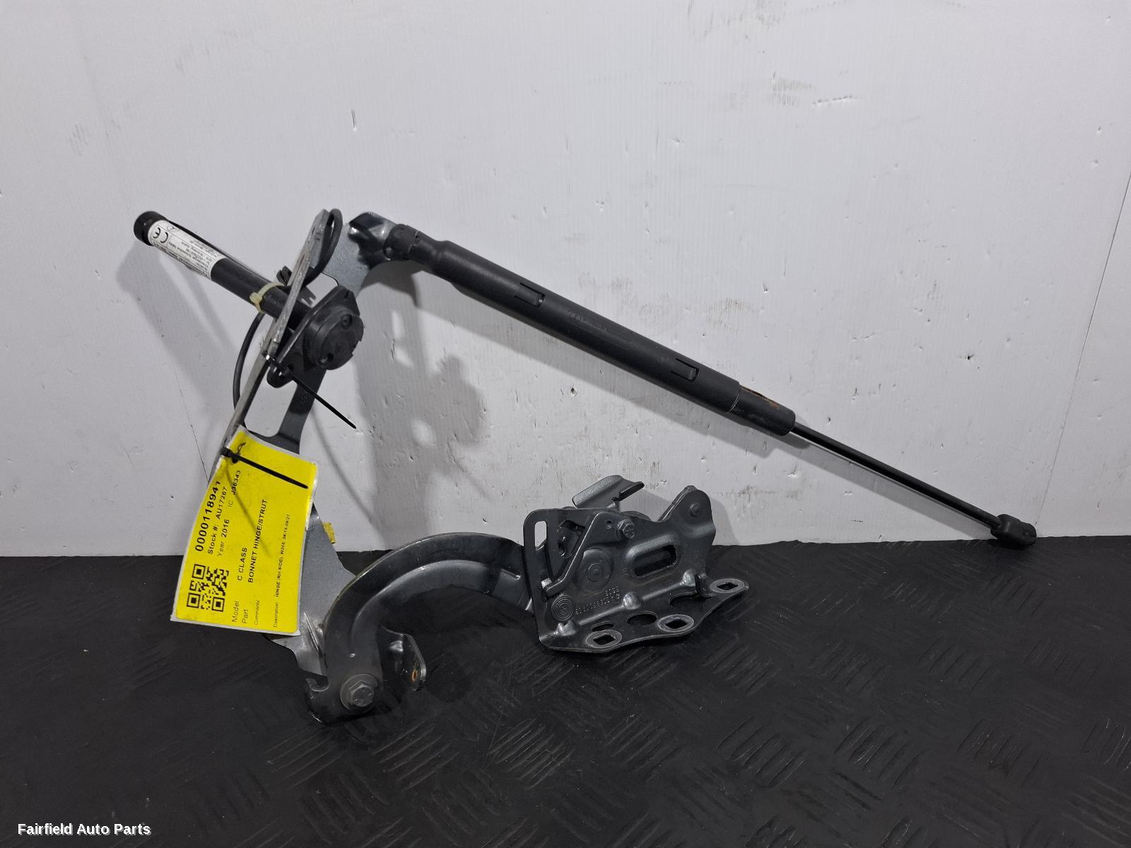 2014-2021 Mercedes C Class Bonnet Hinge Strut