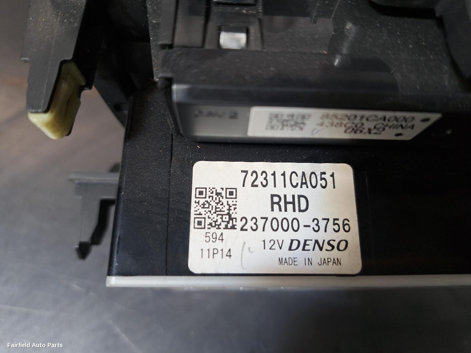 2012-2021 Toyota 86 Heater Ac Controls