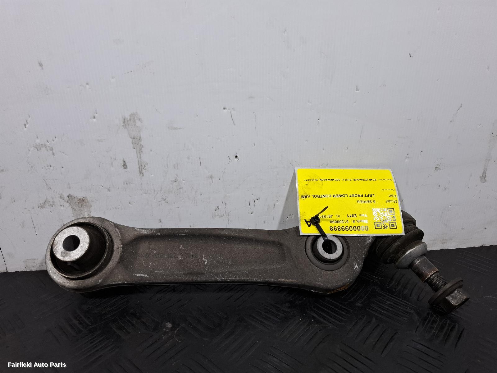 2010-2017 Bmw 5 Series Left Front Lower Control Arm