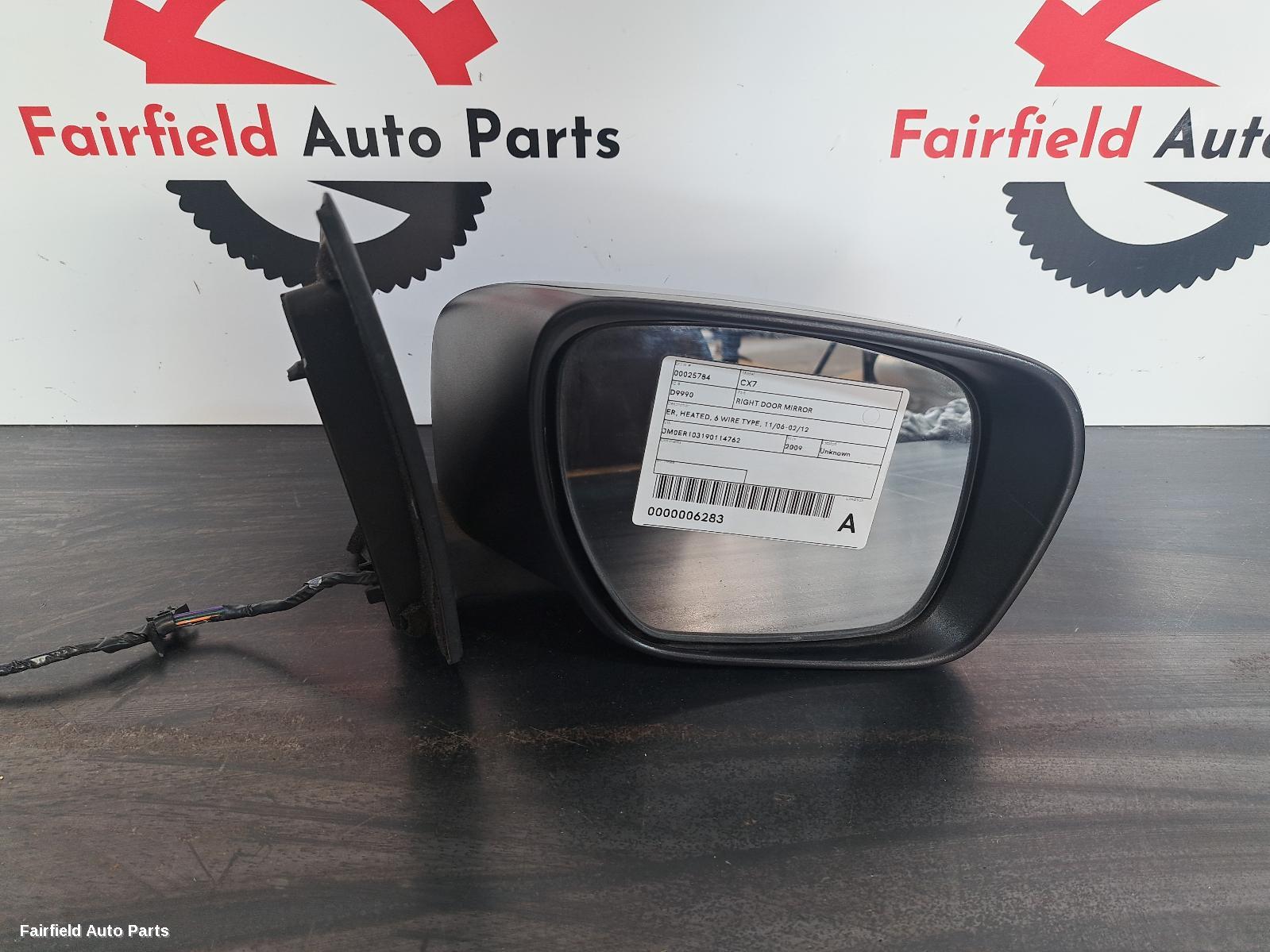 2006-2012 Mazda Cx7 Right Door Mirror